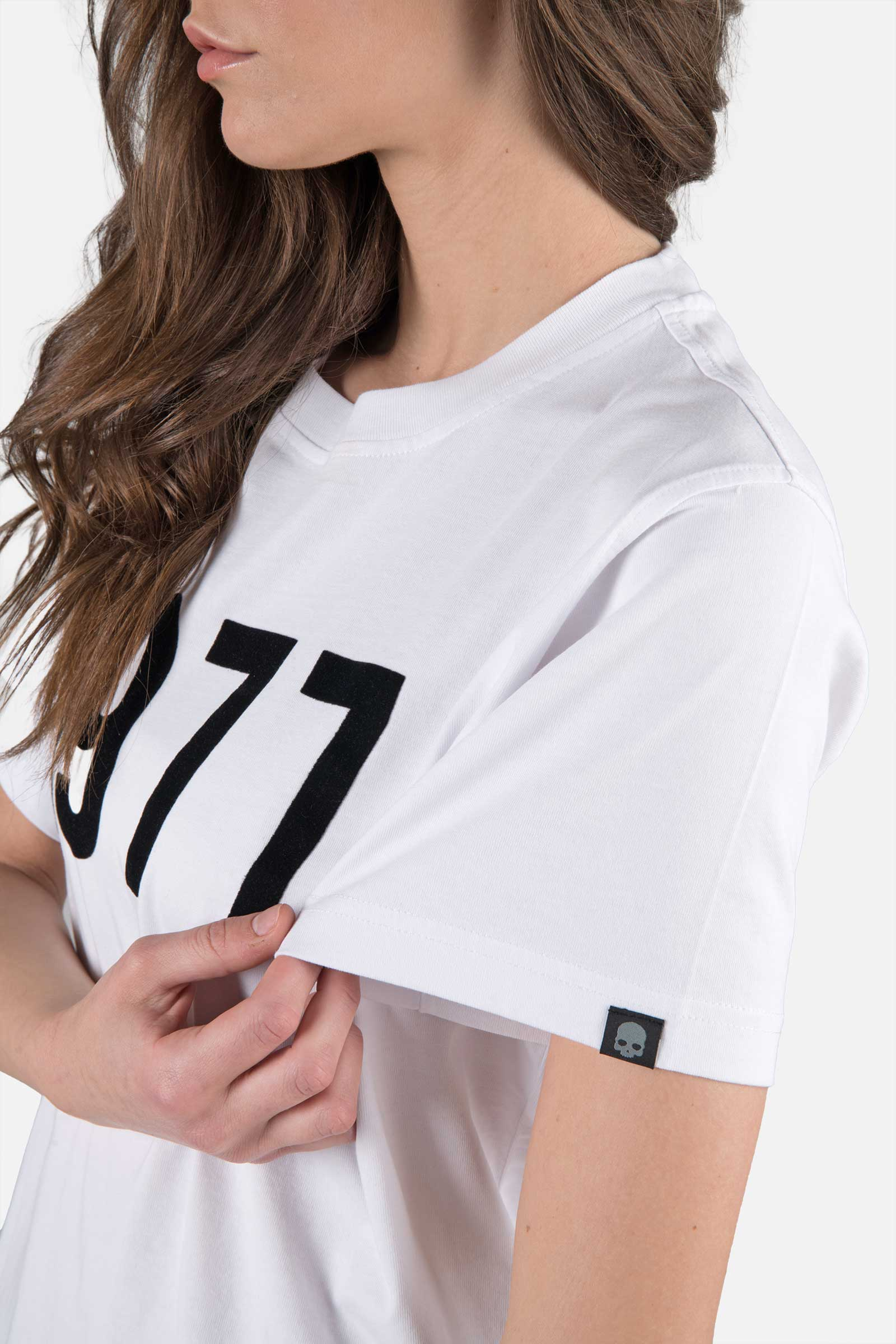 BORN 77 TEE - WHITE - Hydrogen - Luxury Sportwear
