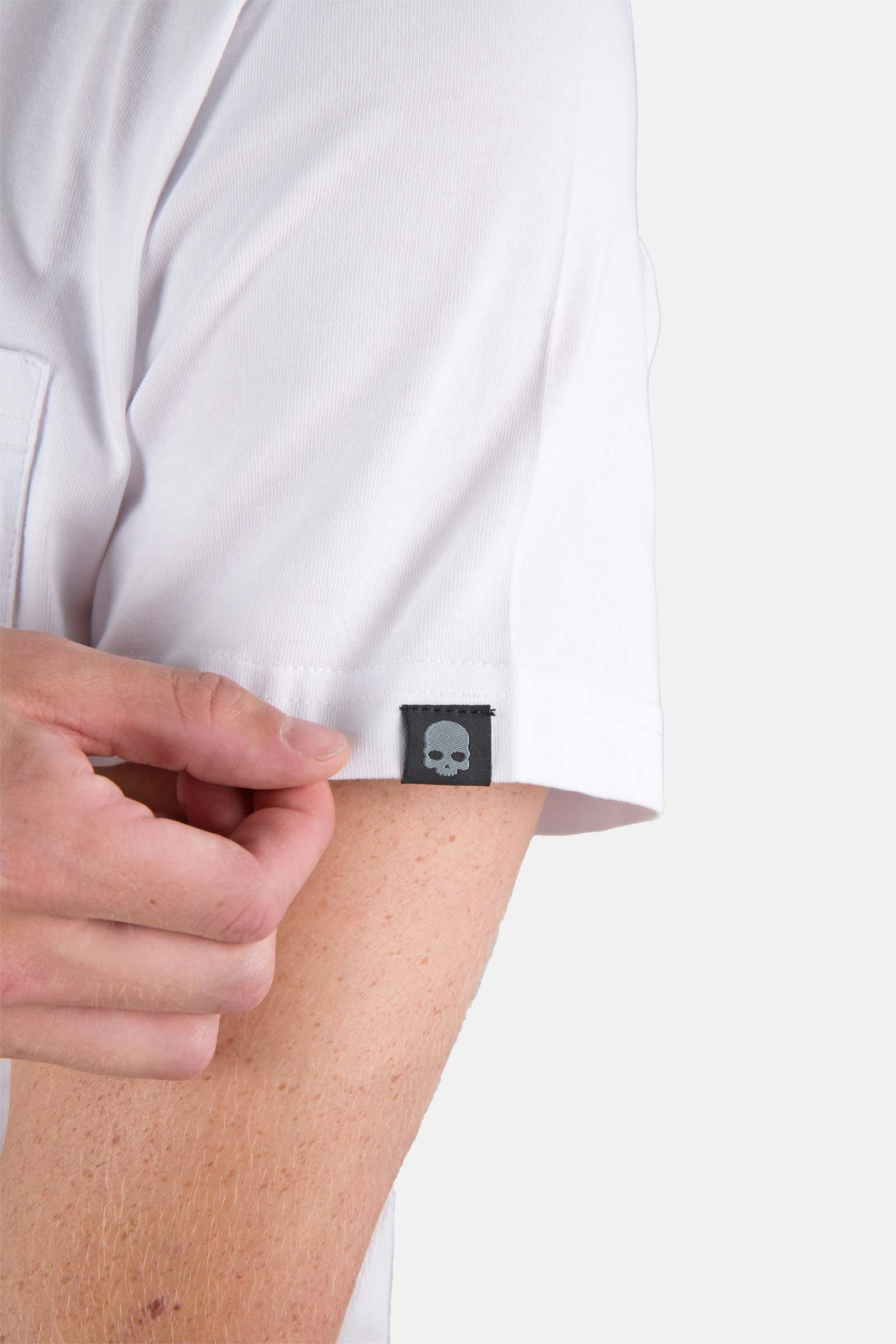 POCKET TEE - WHITE - Hydrogen - Luxury Sportwear