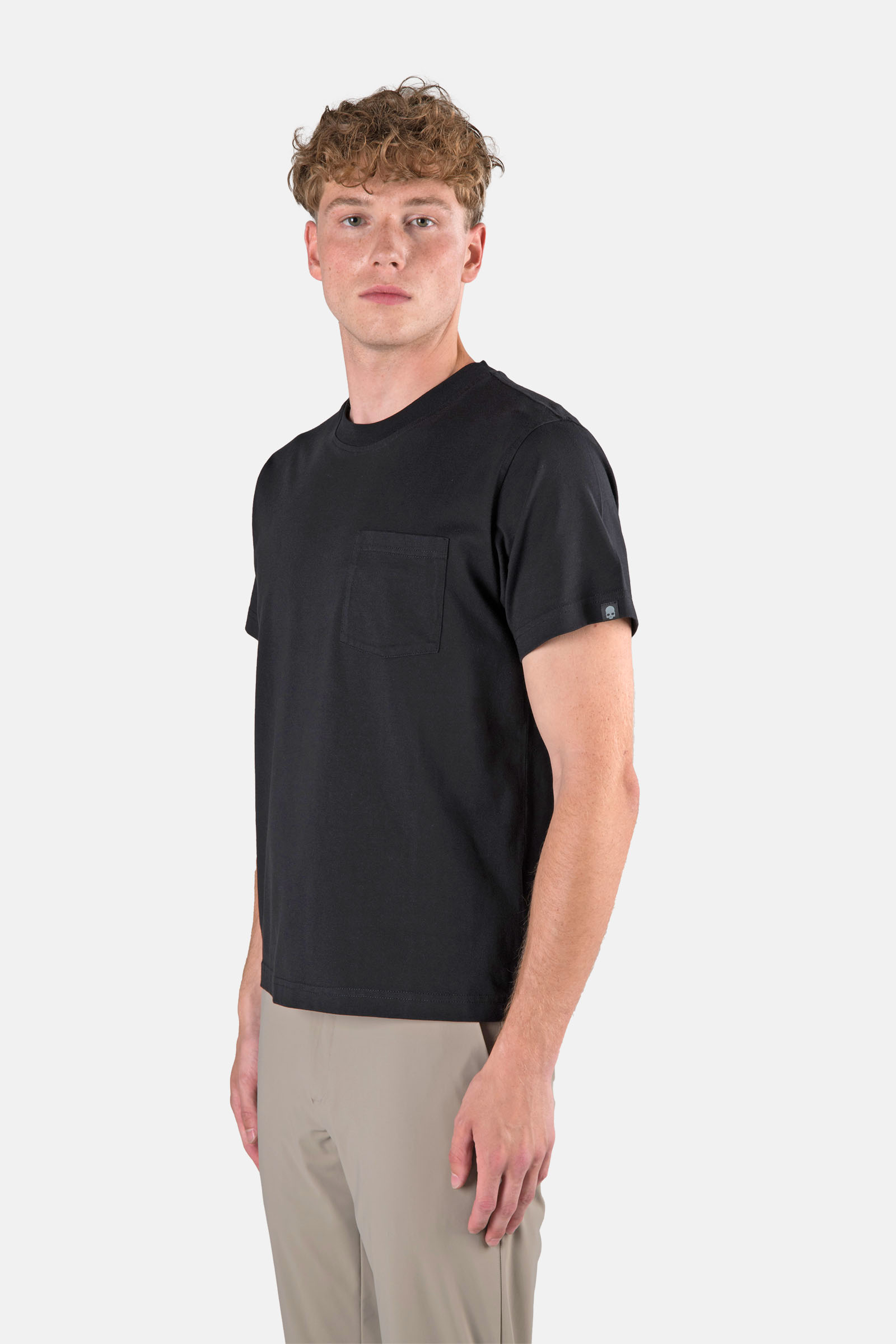POCKET TEE - BLACK - Hydrogen - Luxury Sportwear
