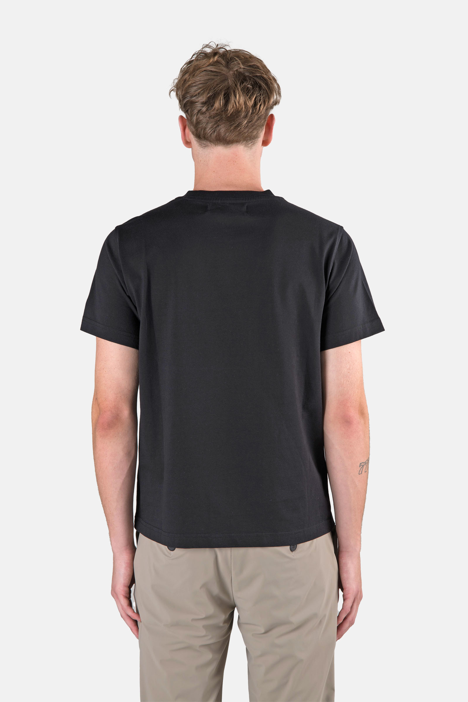 POCKET TEE - BLACK - Hydrogen - Luxury Sportwear