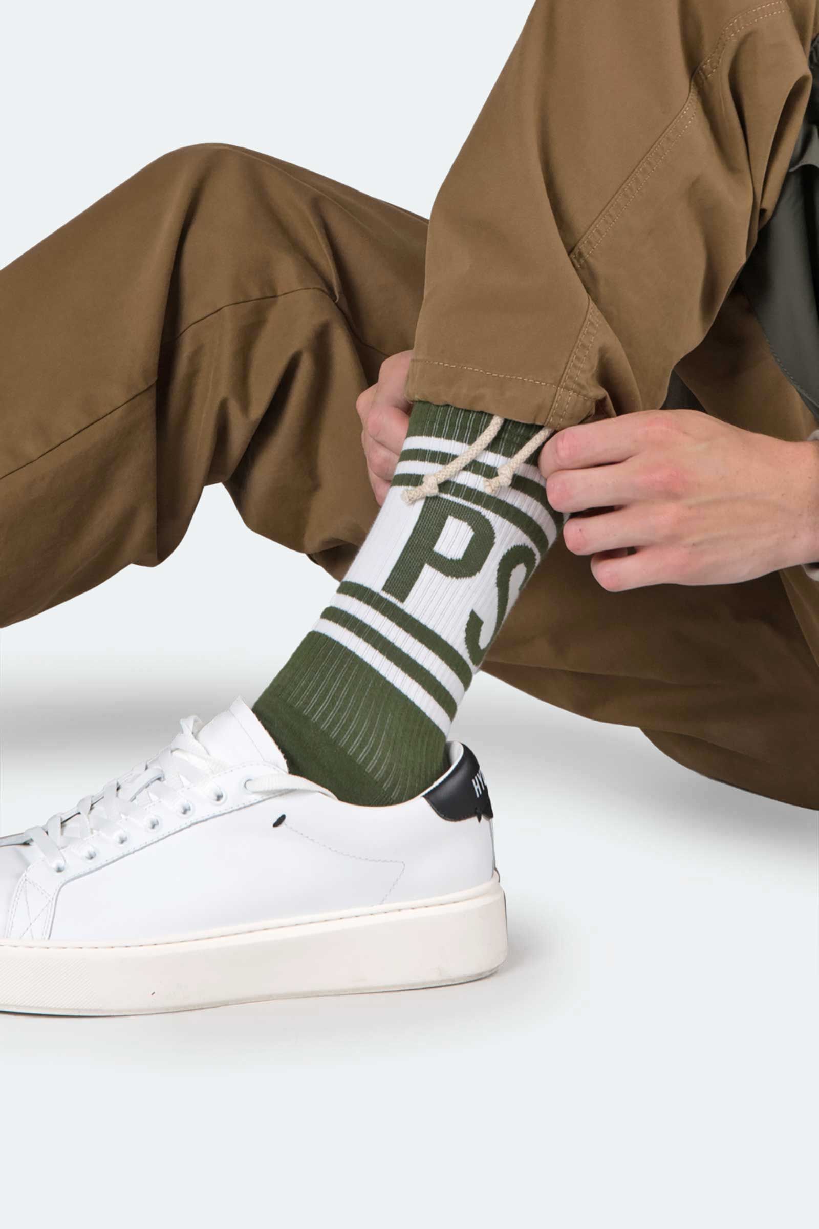 BOX CALZINI 3 PAIA - BLACK,BEIGE,GREEN - Abbigliamento sportivo | Hydrogen