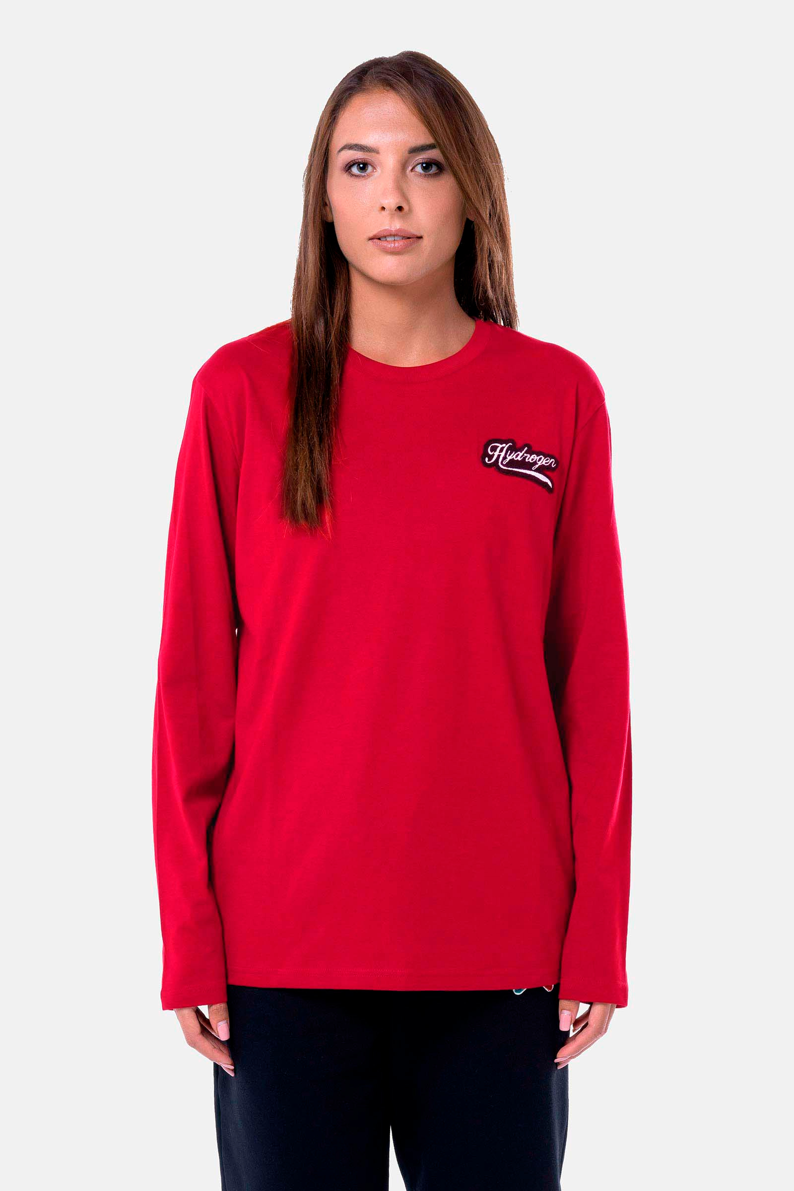 ITALIA 17 T-SHIRT - RED - Hydrogen - Luxury Sportwear