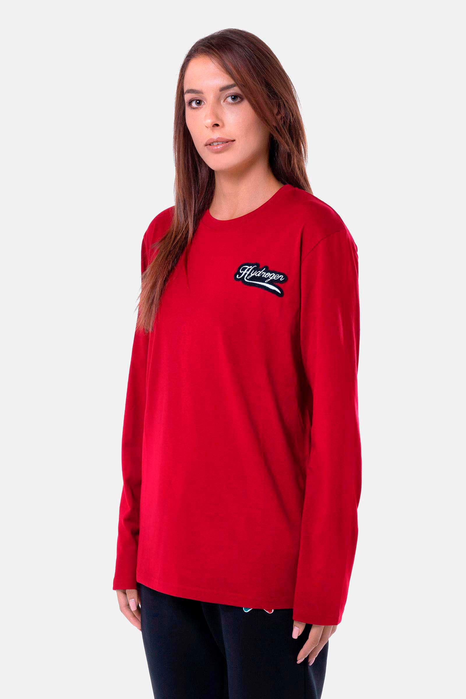 ITALIA 17 T-SHIRT - RED - Hydrogen - Luxury Sportwear