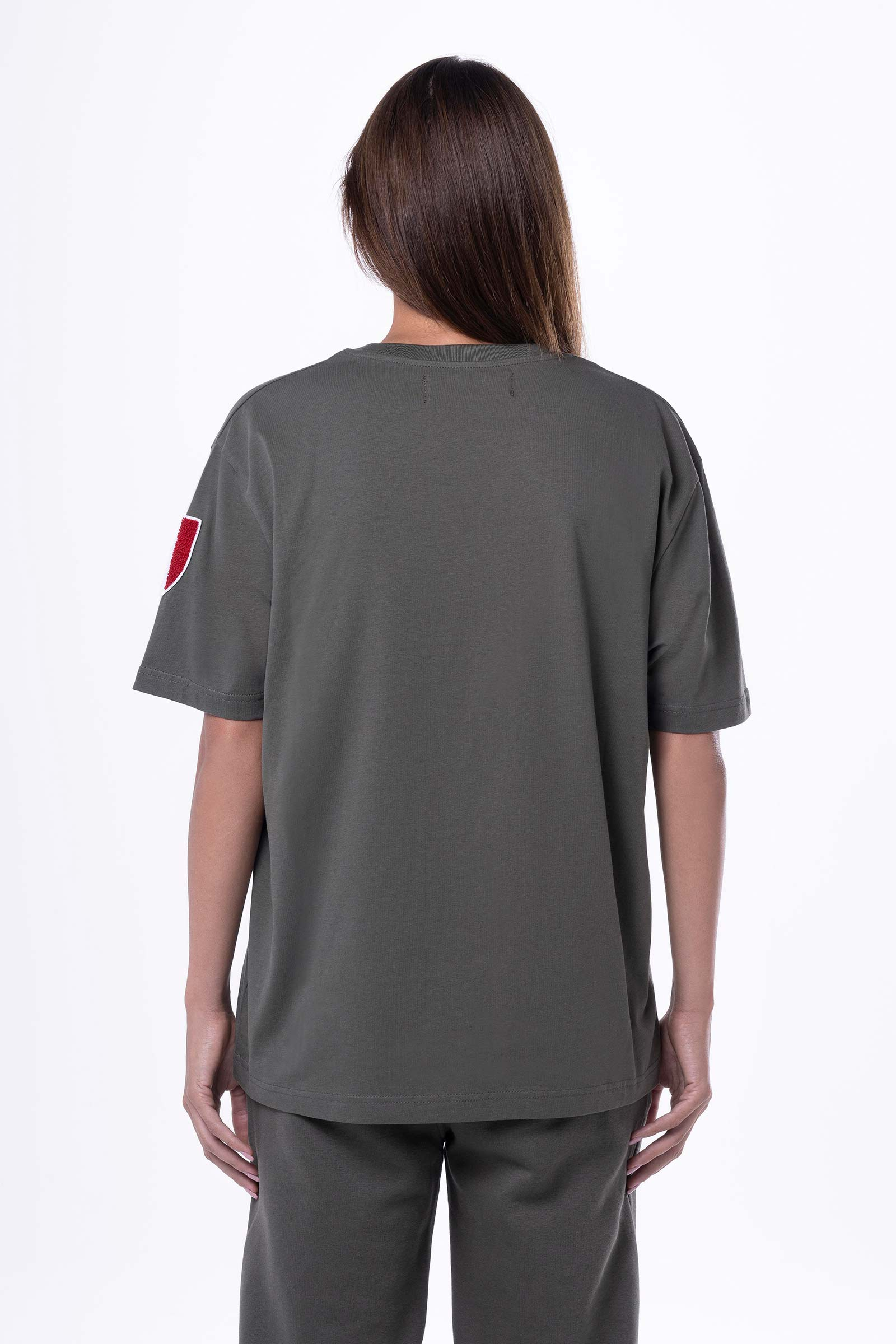 SHIELD T-SHIRT - GREEN - Hydrogen - Luxury Sportwear