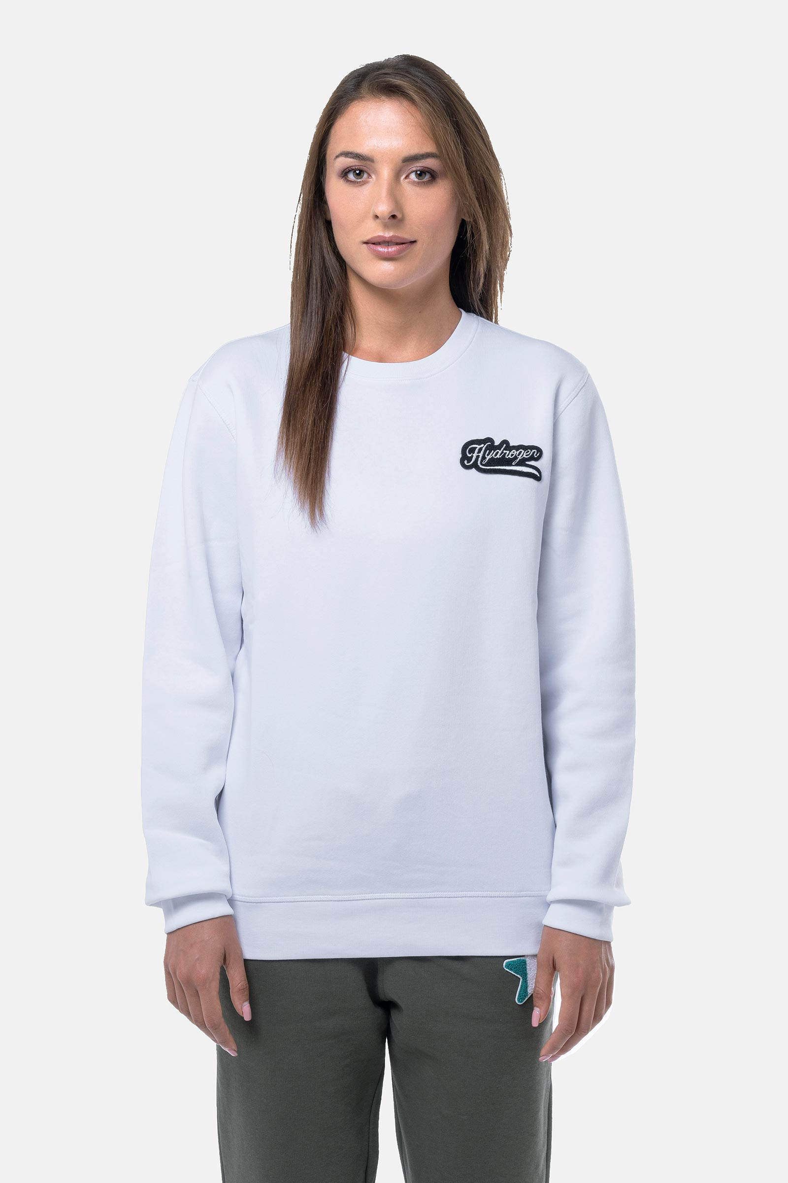ITALIA 17 SWEATSHIRT - WHITE - Hydrogen - Luxury Sportwear