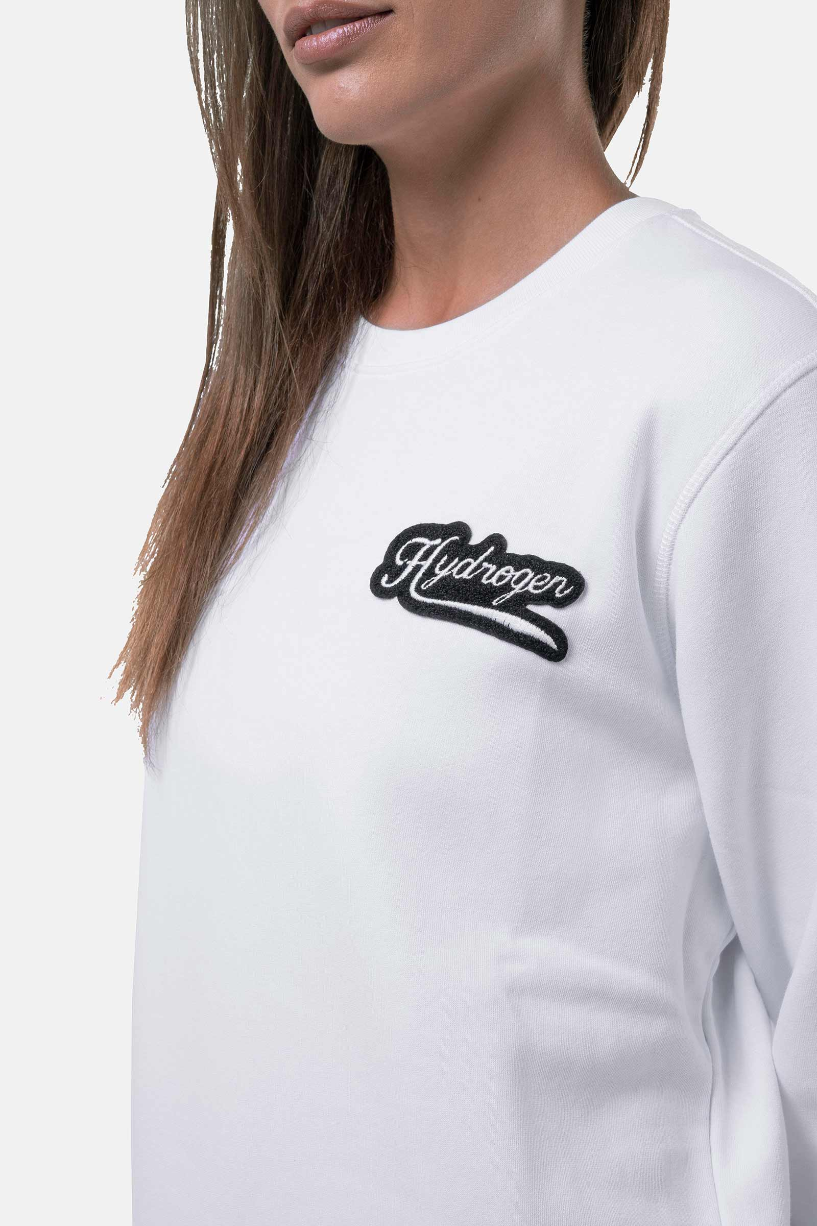 ITALIA 17 SWEATSHIRT - WHITE - Hydrogen - Luxury Sportwear