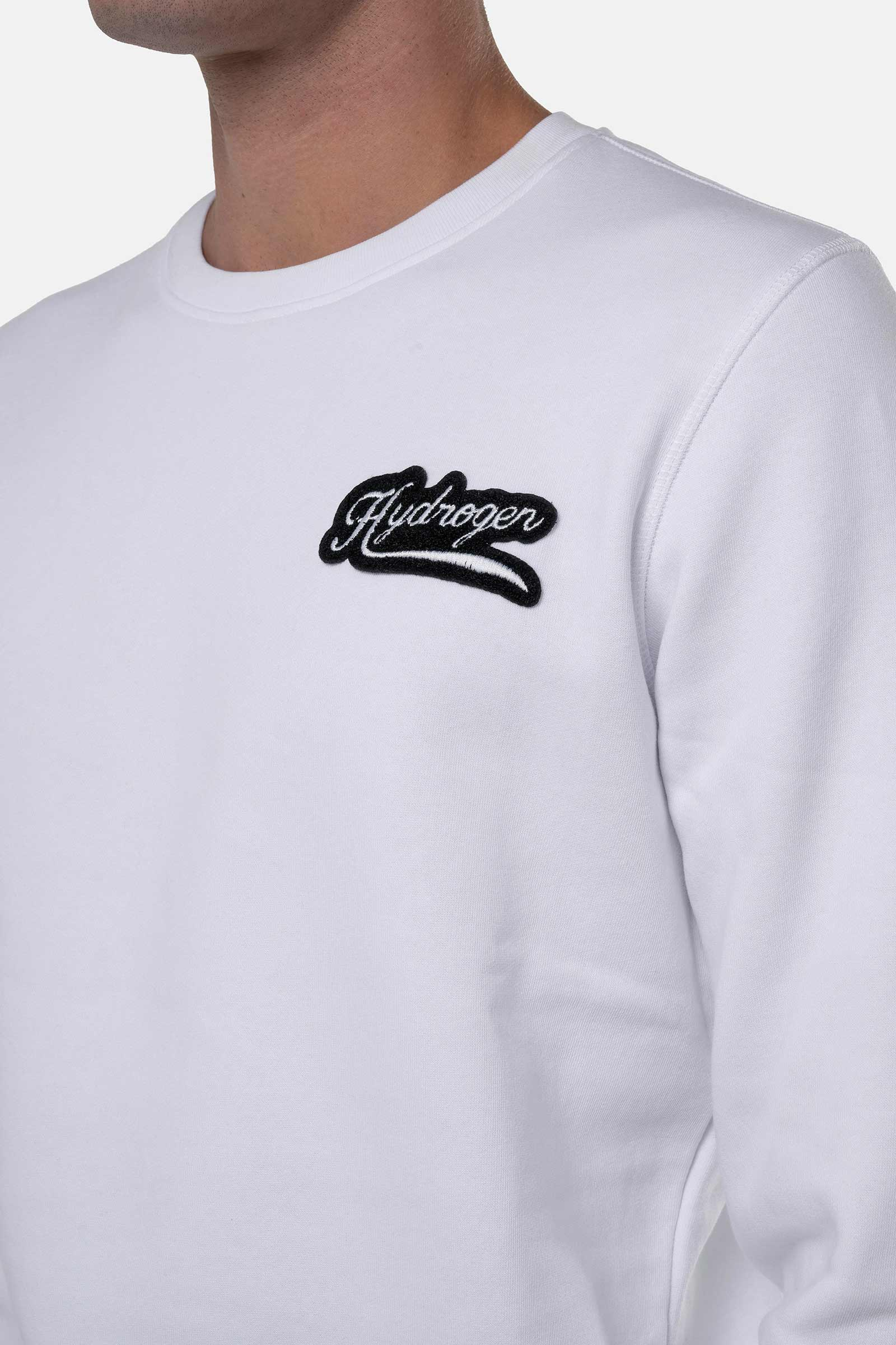 ITALIA 17 SWEATSHIRT - WHITE - Hydrogen - Luxury Sportwear
