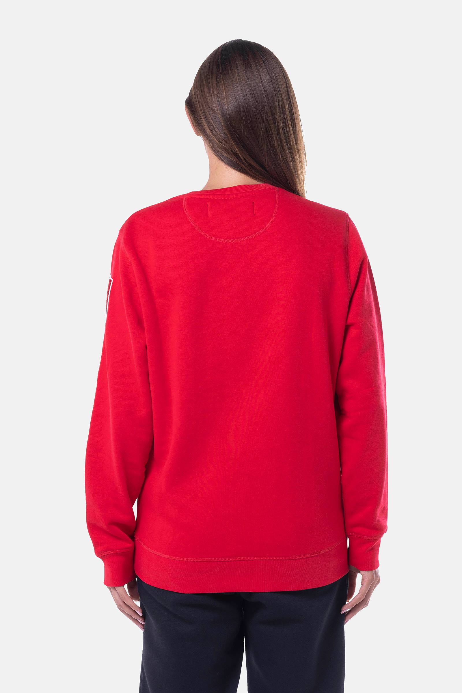 ITALIA 17 SWEATSHIRT - RED - Hydrogen - Luxury Sportwear
