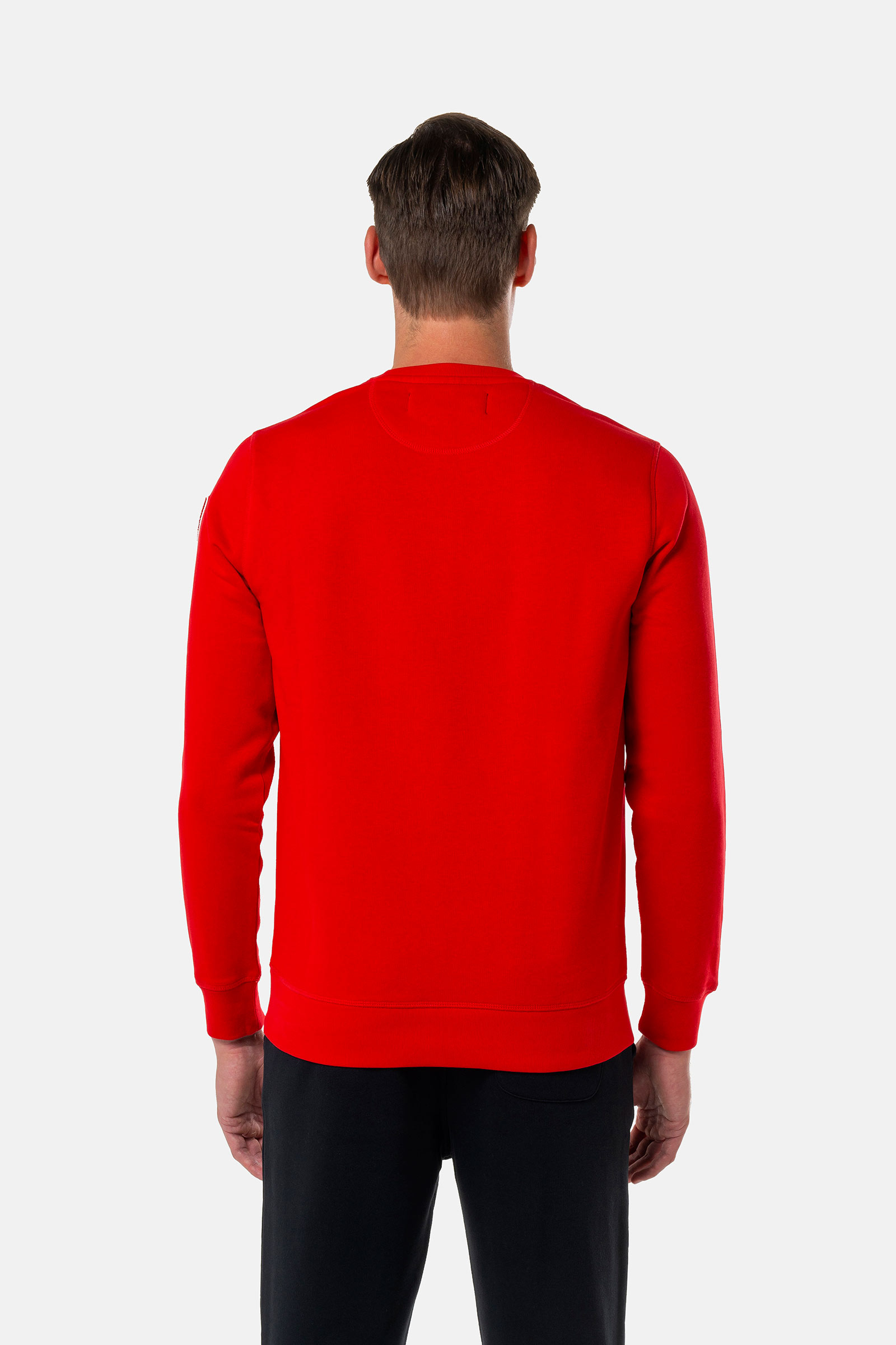 ITALIA 17 SWEATSHIRT - RED - Hydrogen - Luxury Sportwear