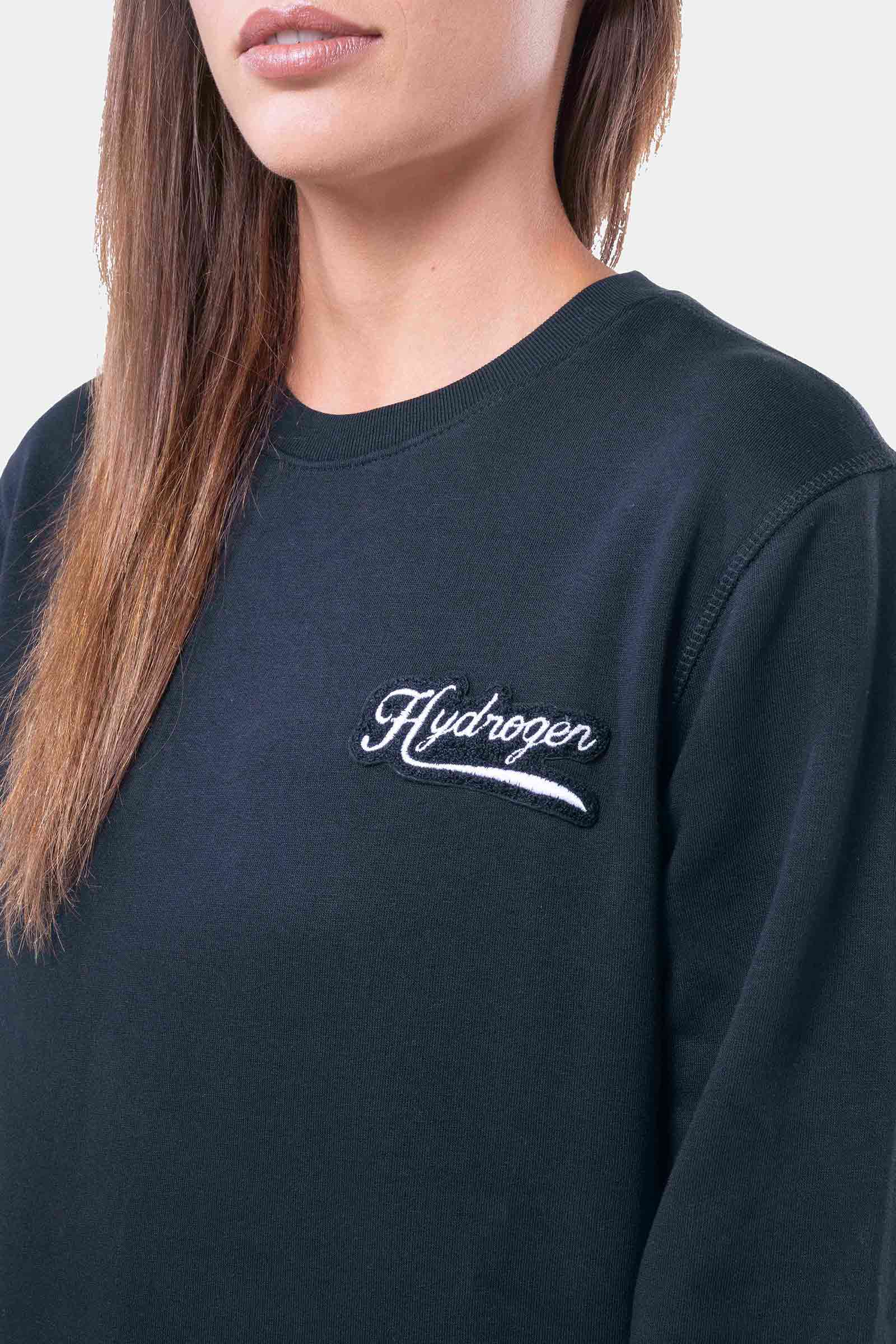 ITALIA 17 SWEATSHIRT - BLACK - Hydrogen - Luxury Sportwear