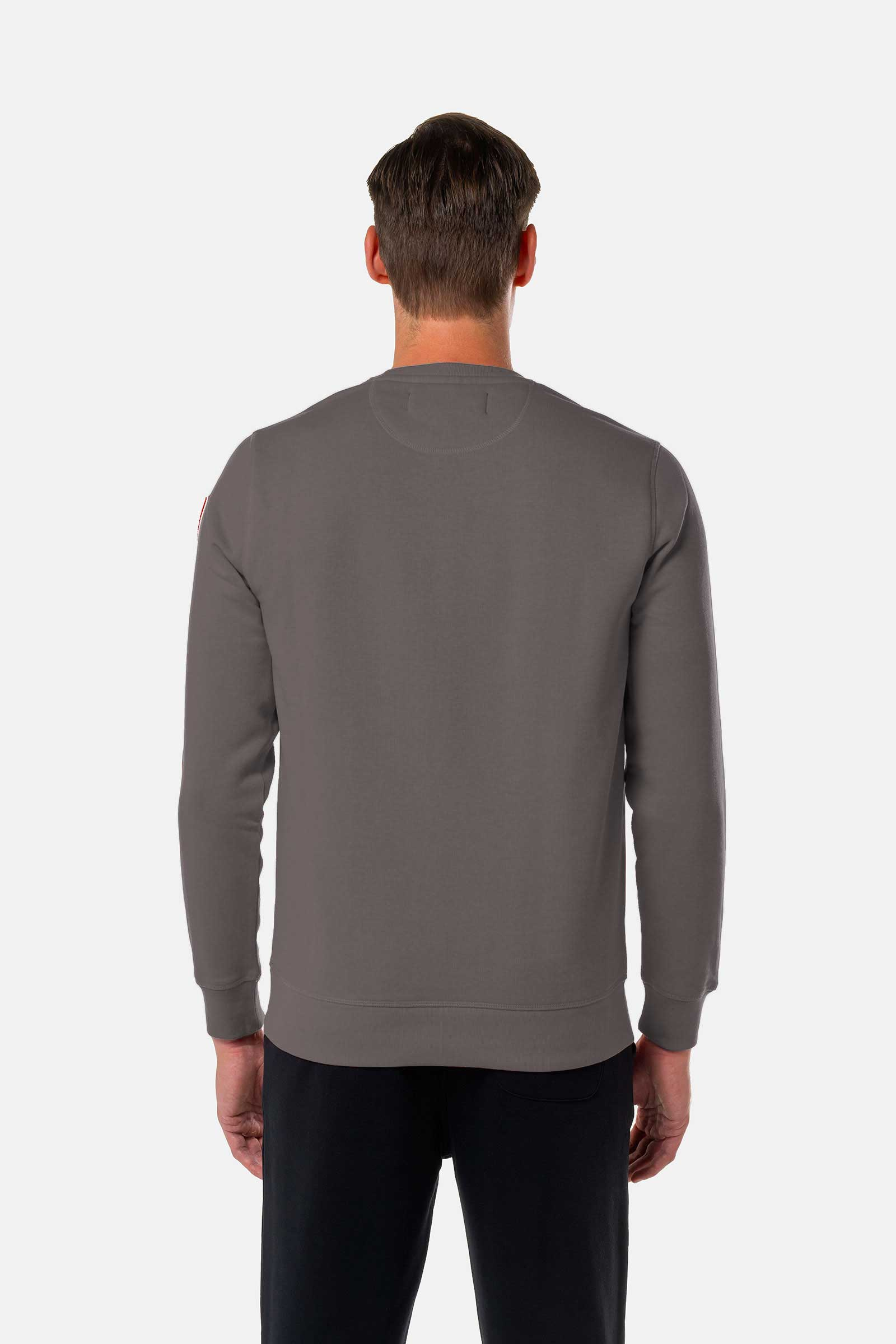 ITALIA 17 SWEATSHIRT - GREY - Hydrogen - Luxury Sportwear