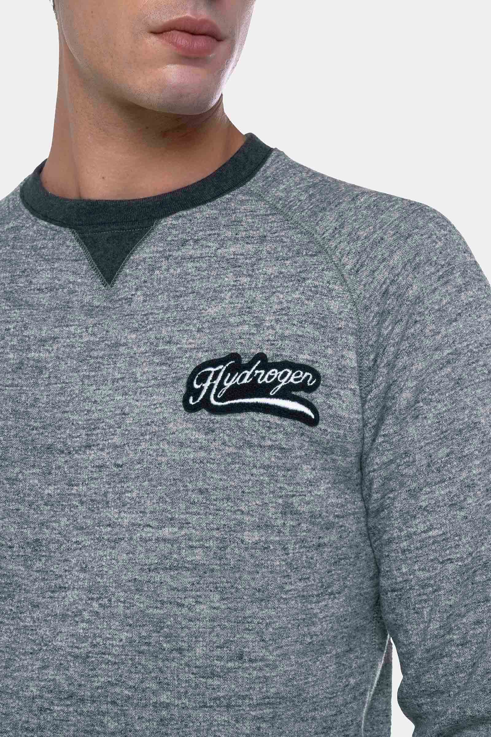 ITALIA 17 SWEATSHIRT - GREY - Hydrogen - Luxury Sportwear