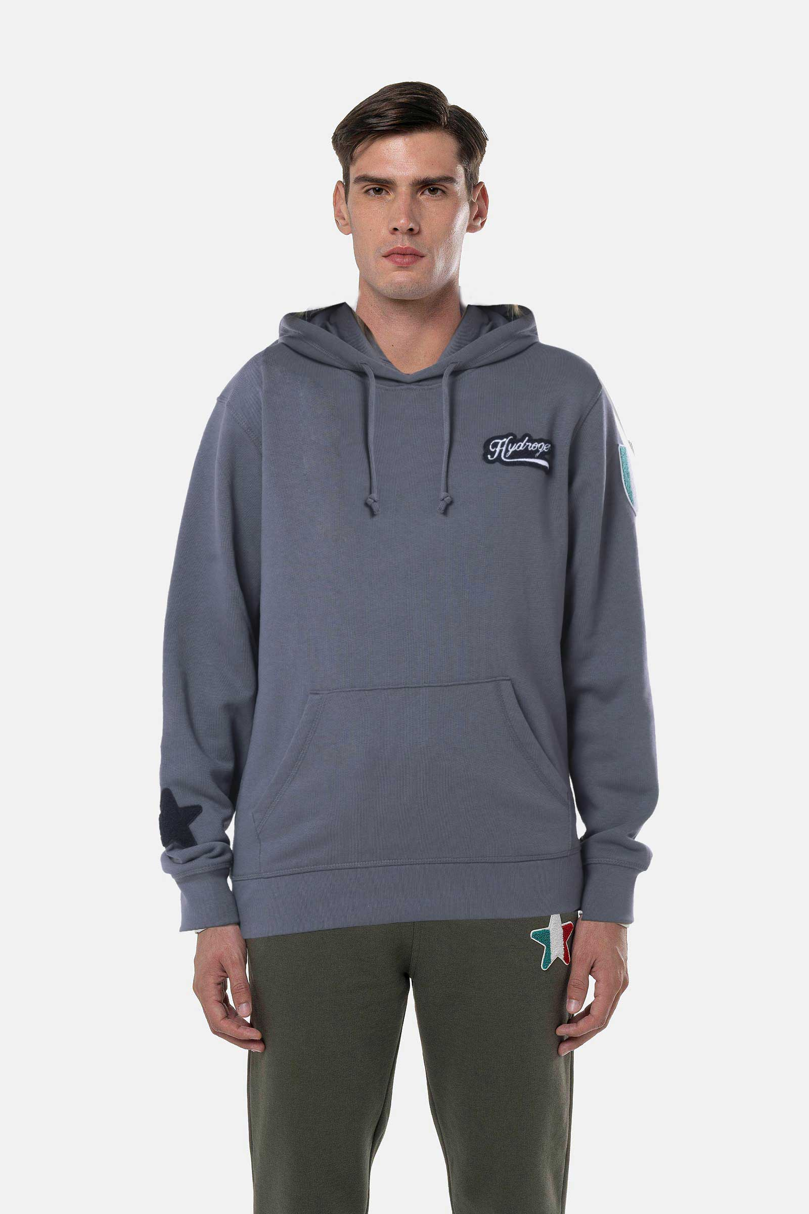 SHIELD HOODIE - Apparel - Hydrogen - Luxury Sportwear