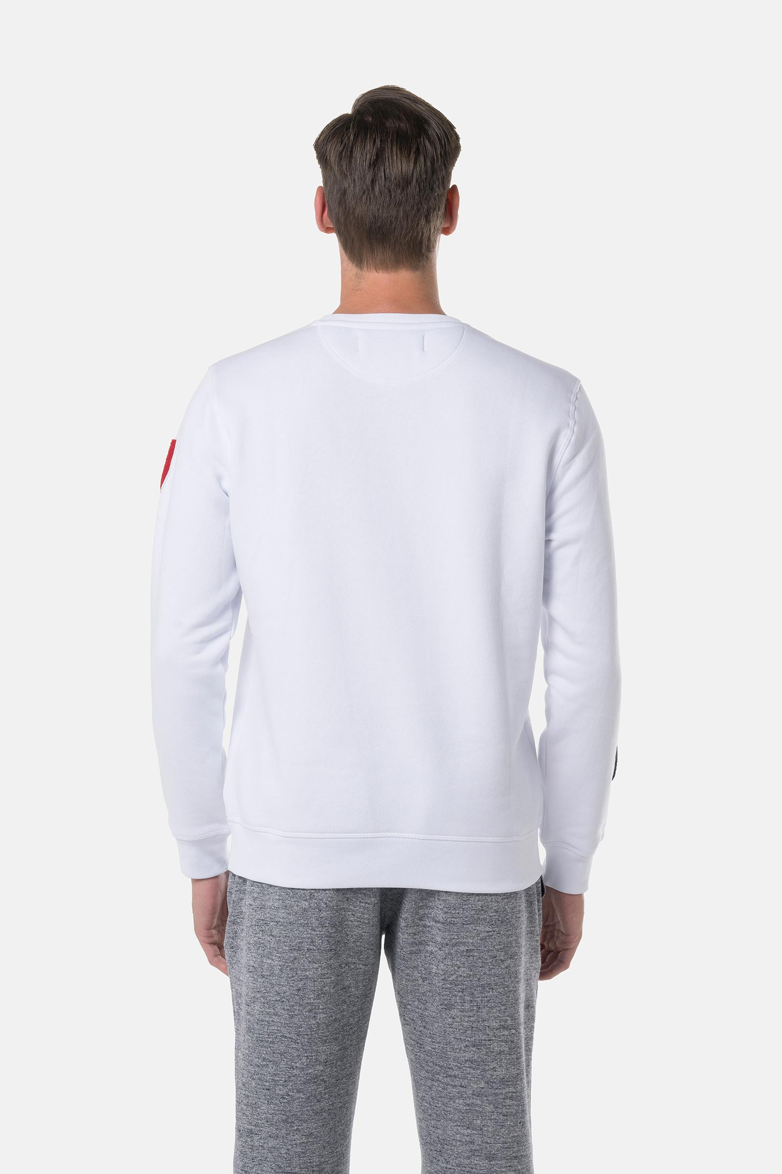 FELPA SCUDO - WHITE - Abbigliamento sportivo | Hydrogen