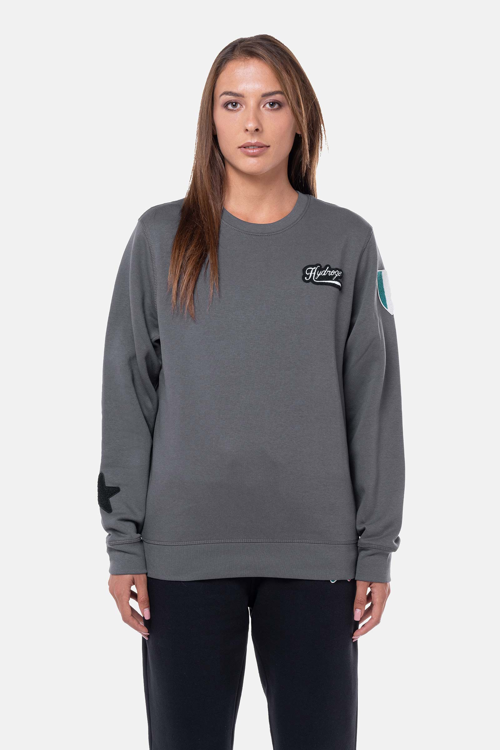 SHIELD SWEATSHIRT - Apparel - Hydrogen - Luxury Sportwear