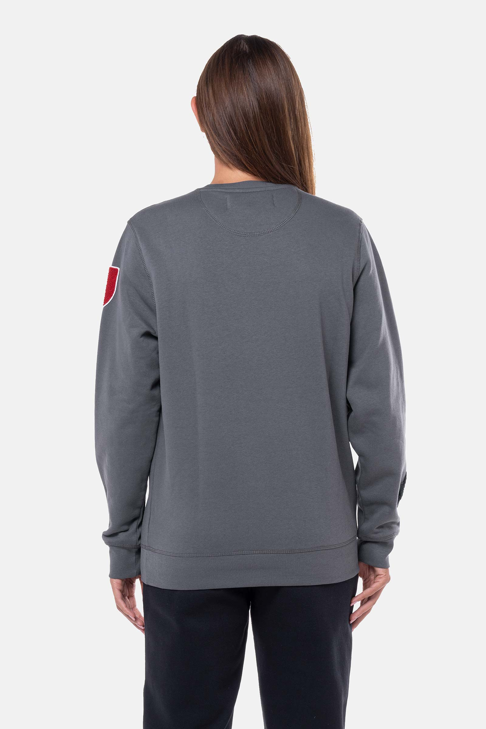 SHIELD SWEATSHIRT - GREY - Hydrogen - Luxury Sportwear