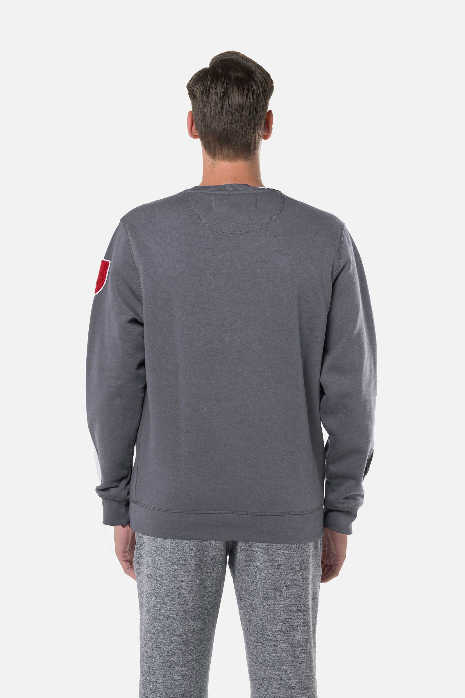 SHIELD SWEATSHIRT - GREY - Hydrogen - Luxury Sportwear