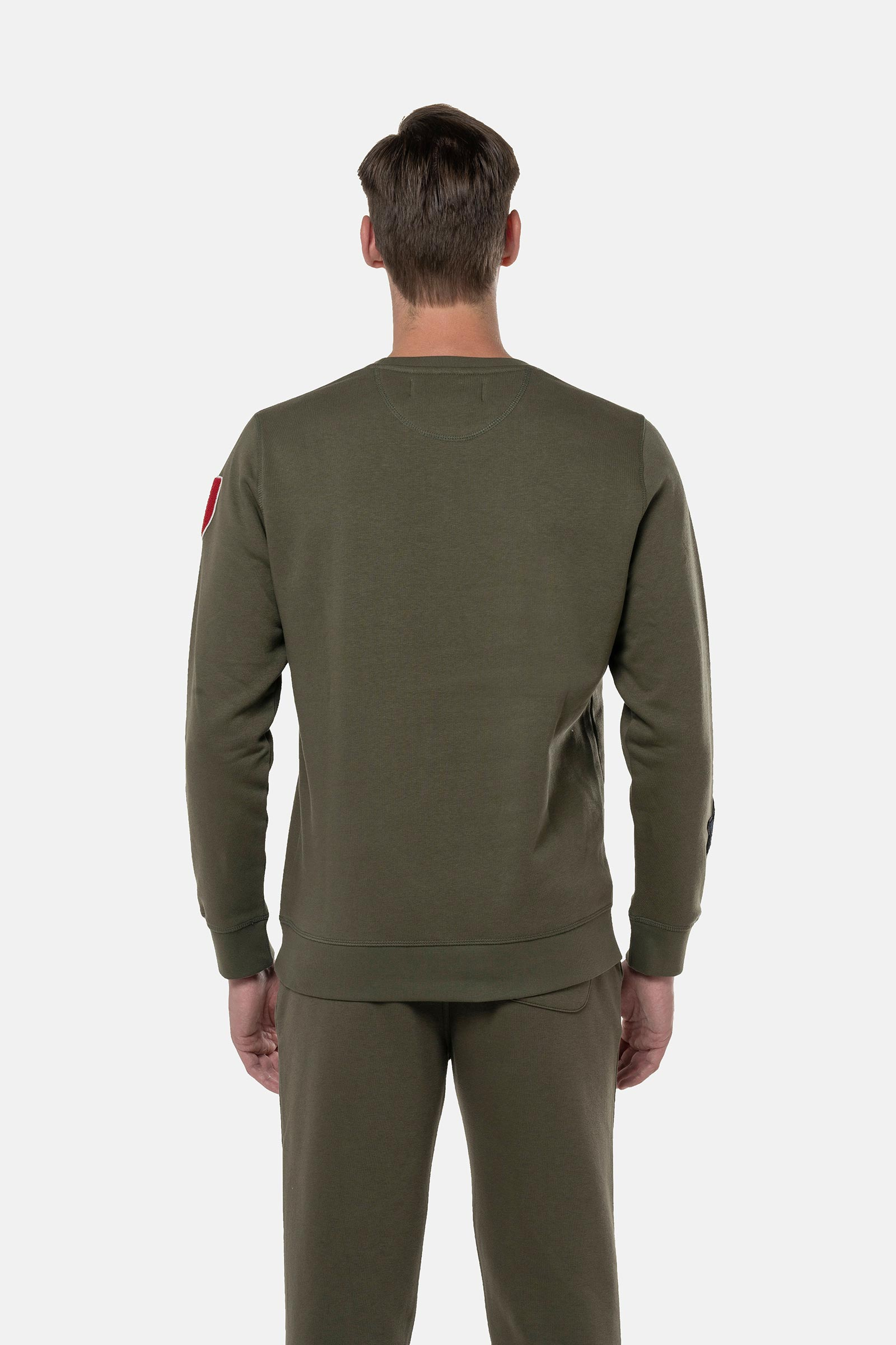 SHIELD SWEATSHIRT - GREEN - Hydrogen - Luxury Sportwear