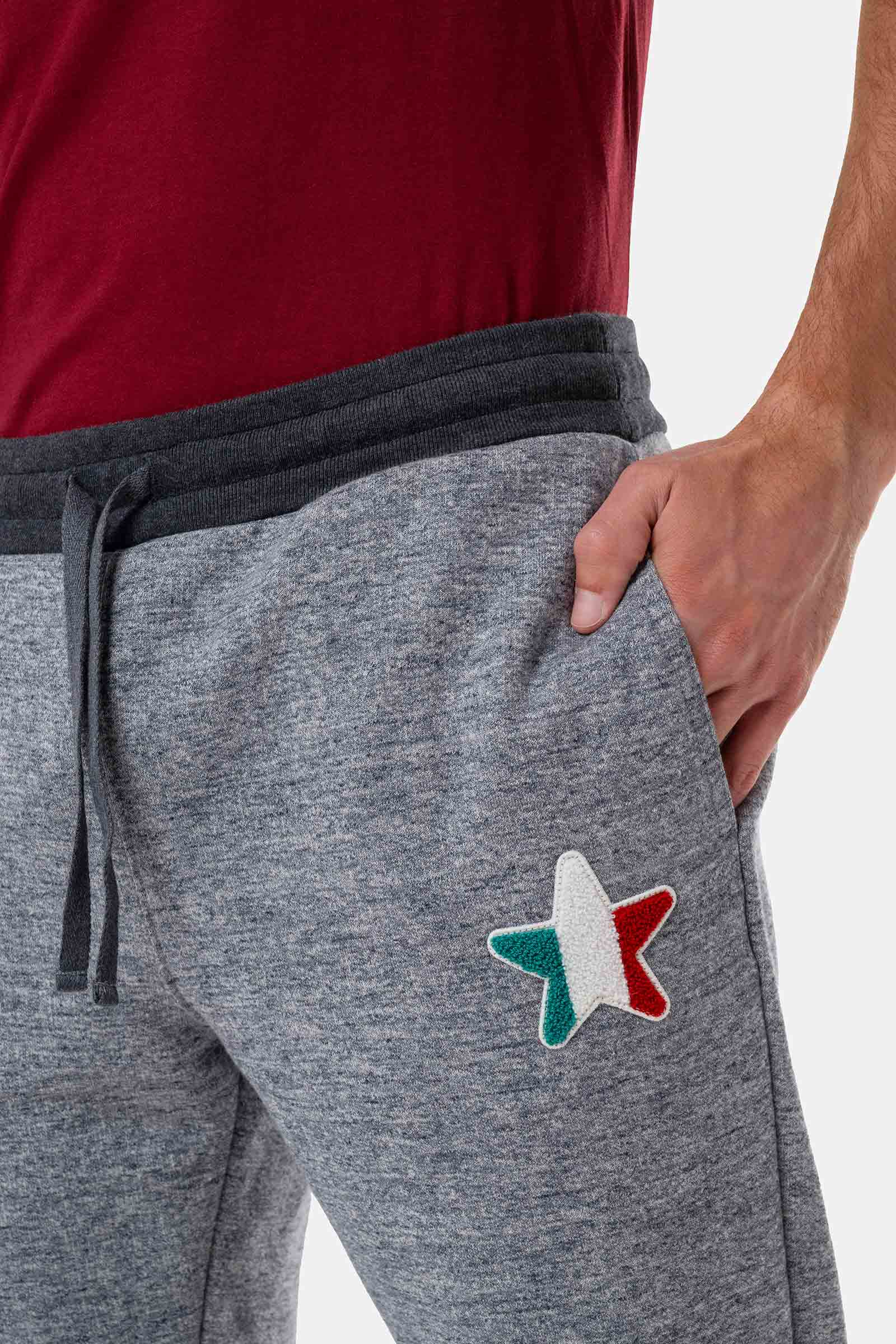 ITALIA 17 PANTS - GREY - Hydrogen - Luxury Sportwear