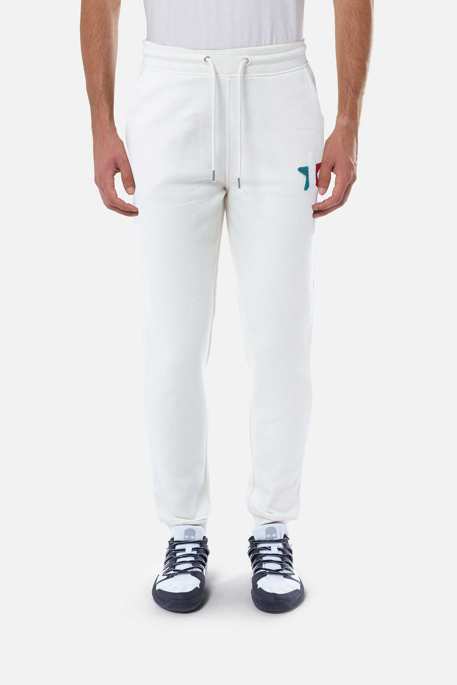 ITALIA 17 PANTS - WHITE - Hydrogen - Luxury Sportwear