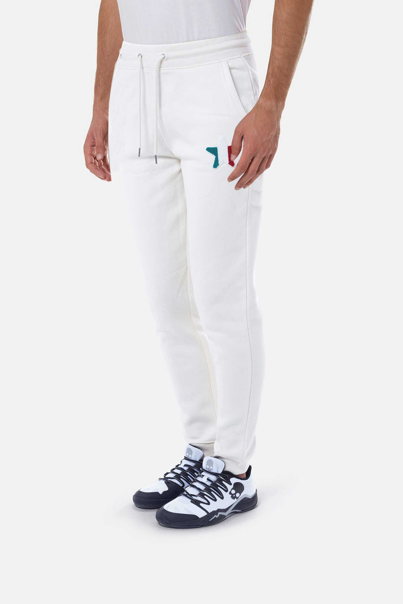 ITALIA 17 PANTS - WHITE - Hydrogen - Luxury Sportwear