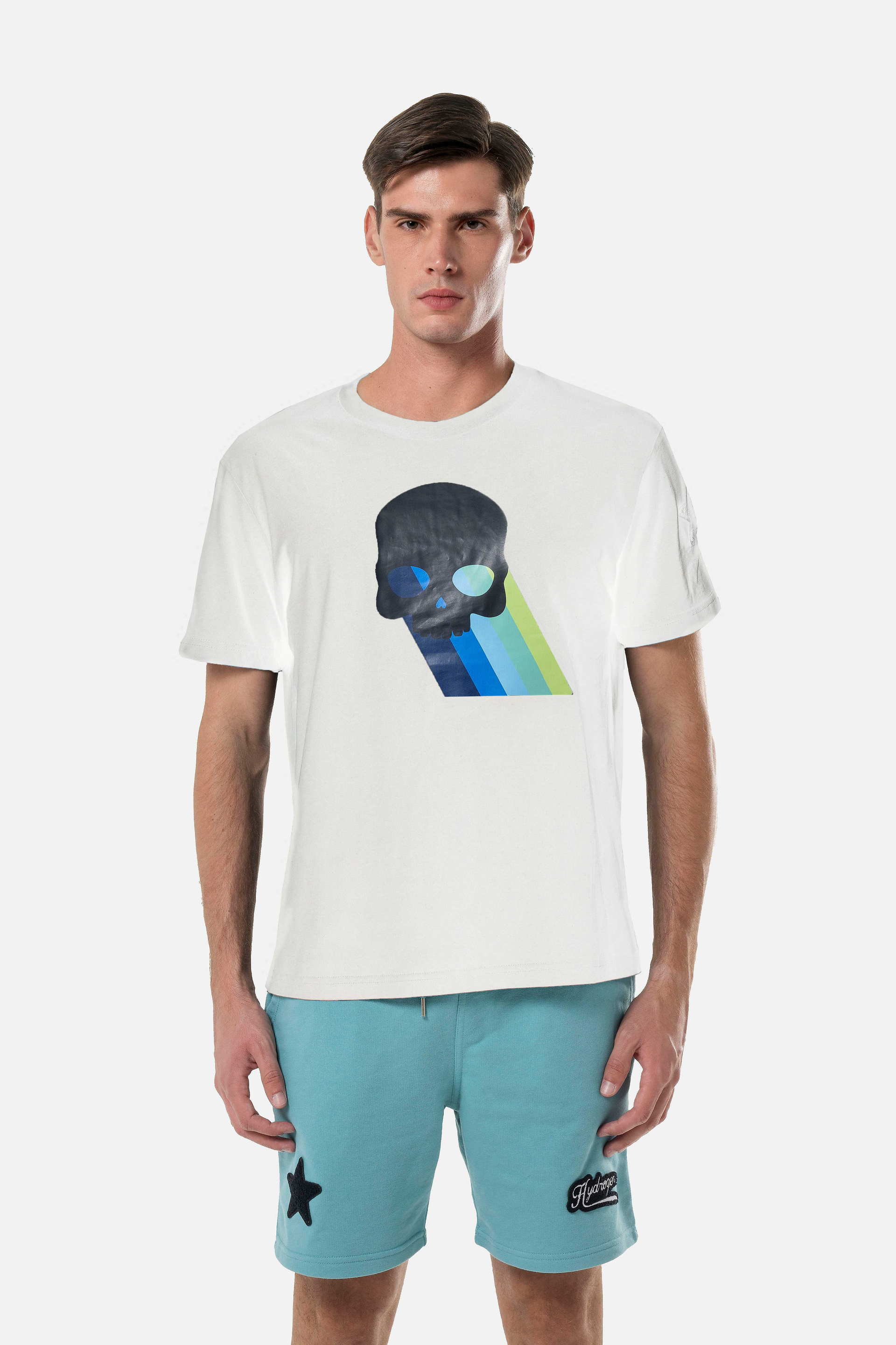 ICON SKULL T-SHIRT - Apparel - Hydrogen - Luxury Sportwear