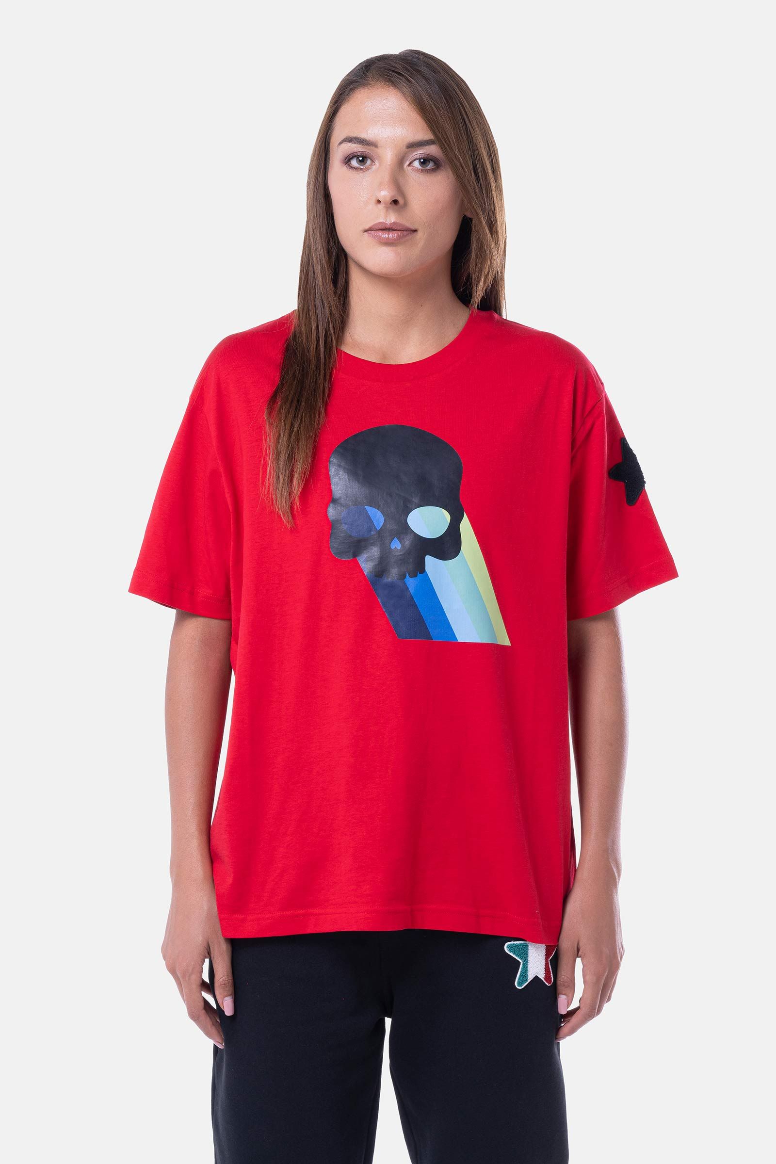 T-SHIRT TESCHIO - RED - Abbigliamento sportivo | Hydrogen