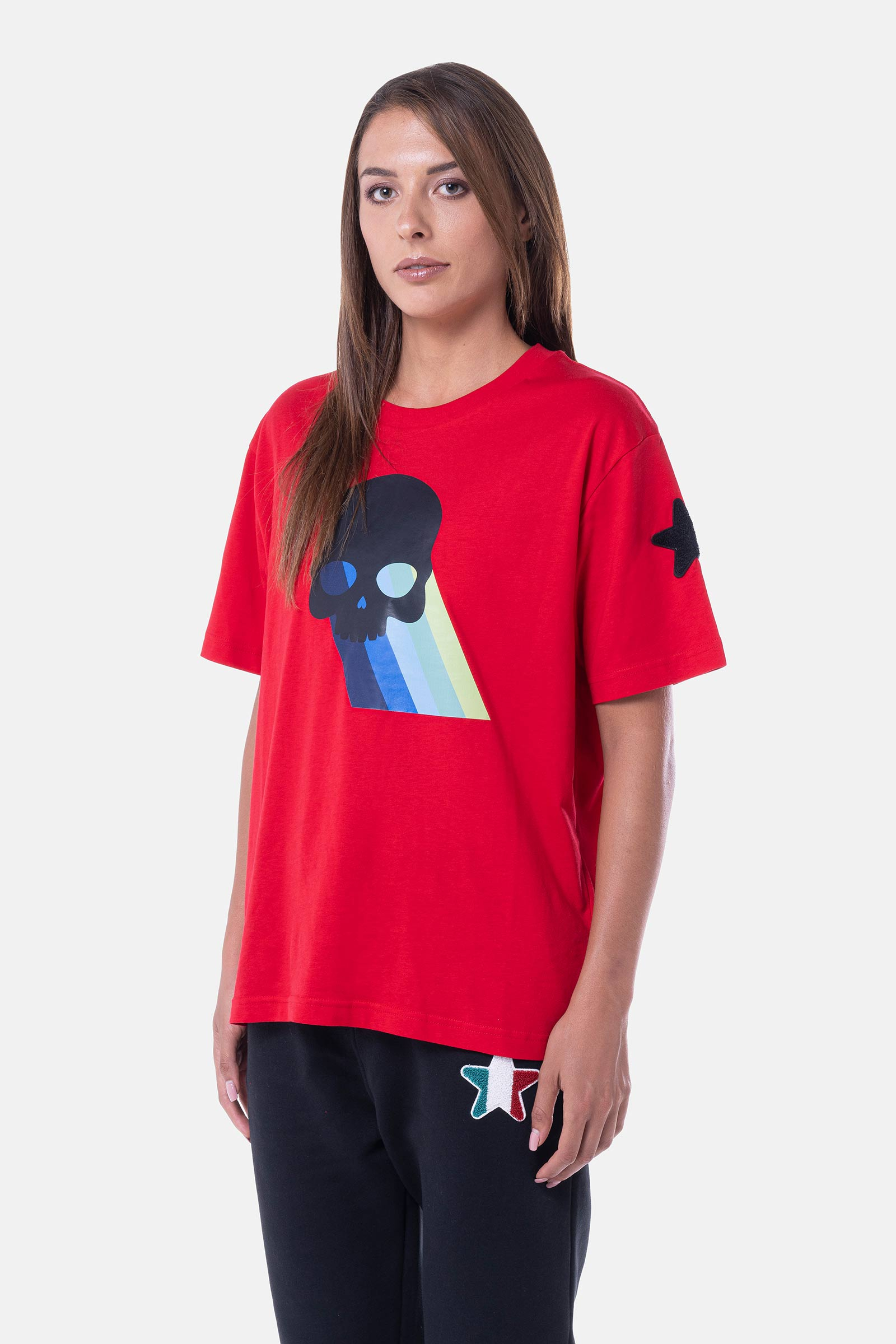 T-SHIRT TESCHIO - RED - Abbigliamento sportivo | Hydrogen