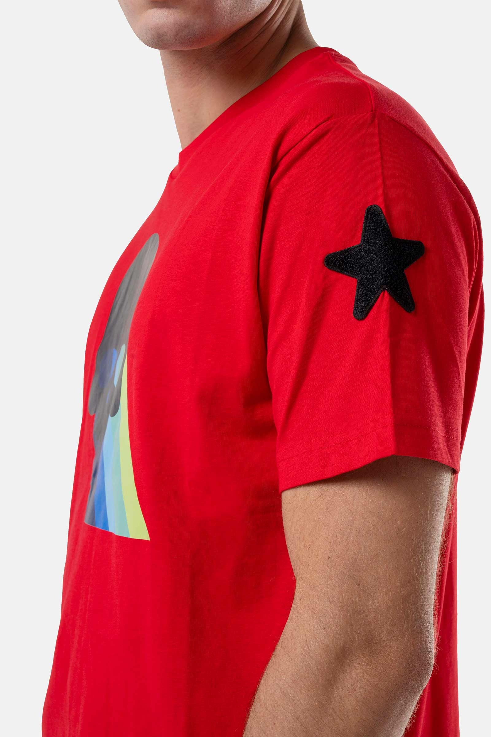 ICON SKULL T-SHIRT - RED - Hydrogen - Luxury Sportwear