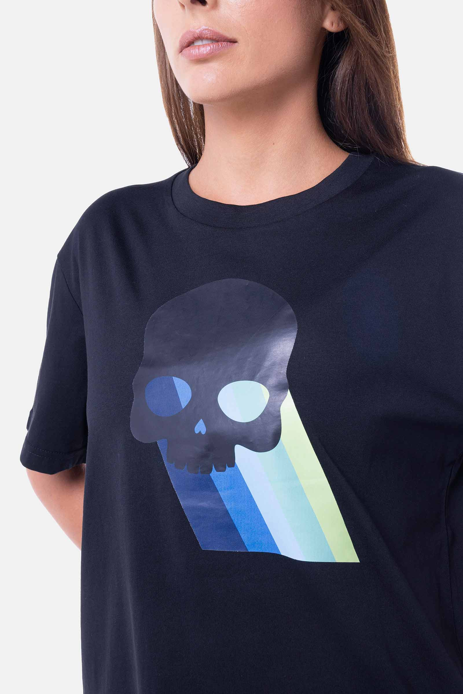ICON SKULL T-SHIRT - BLACK - Hydrogen - Luxury Sportwear