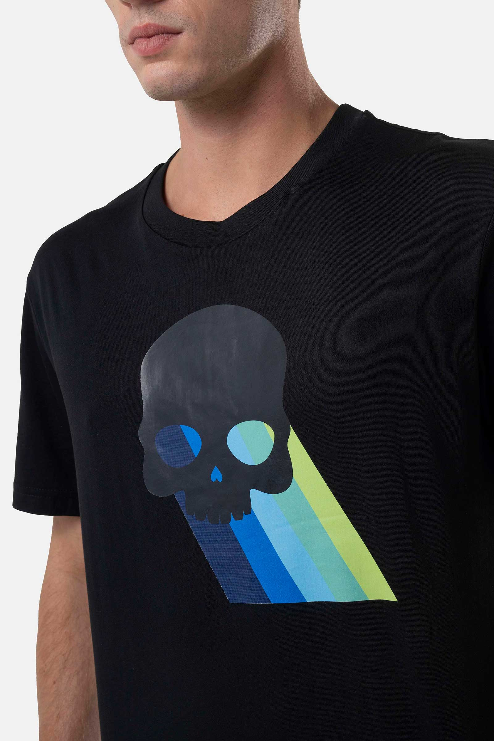ICON SKULL T-SHIRT - BLACK - Hydrogen - Luxury Sportwear