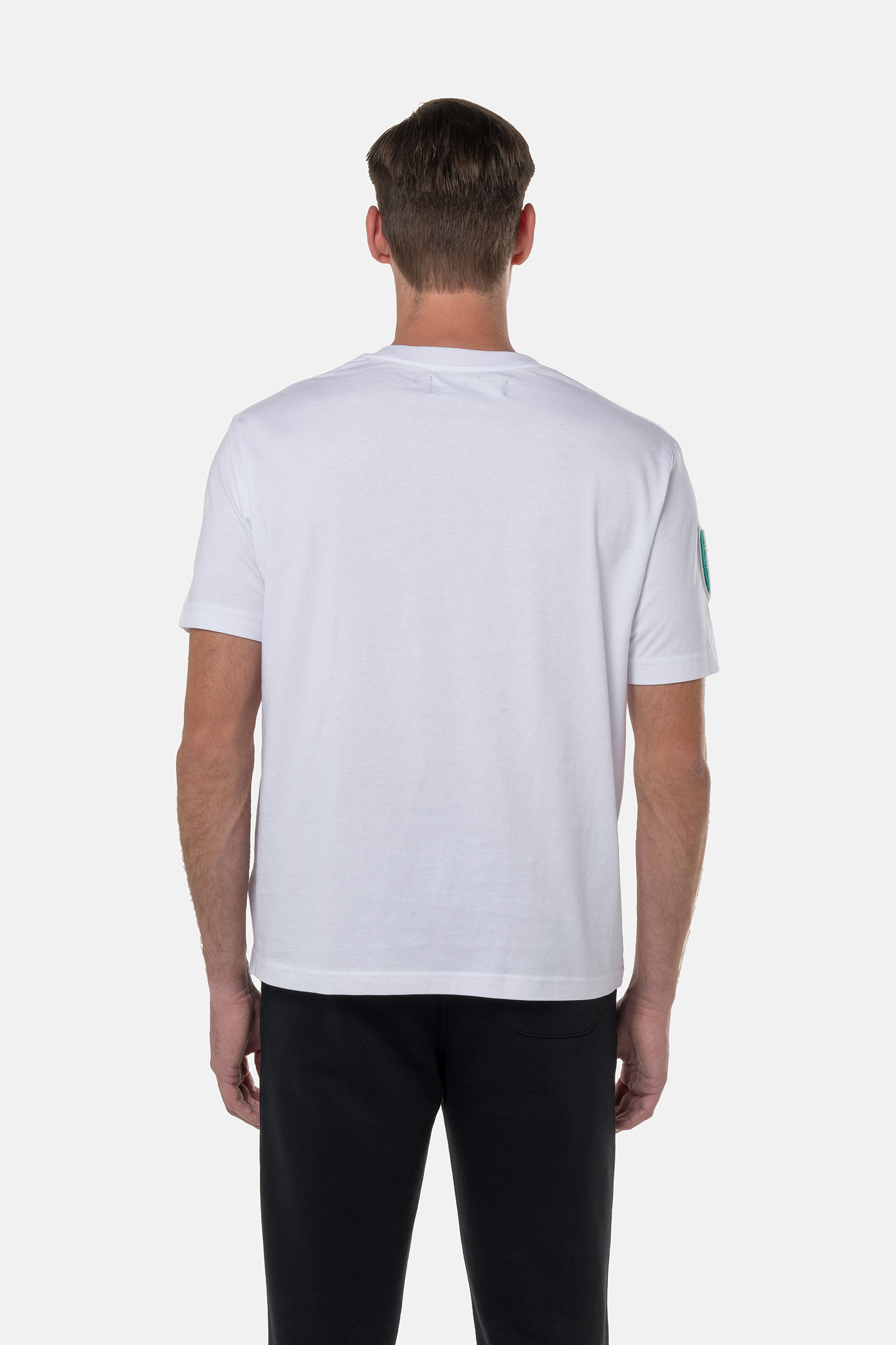 ALLOVER SKULL T-SHIRT - WHITE - Hydrogen - Luxury Sportwear