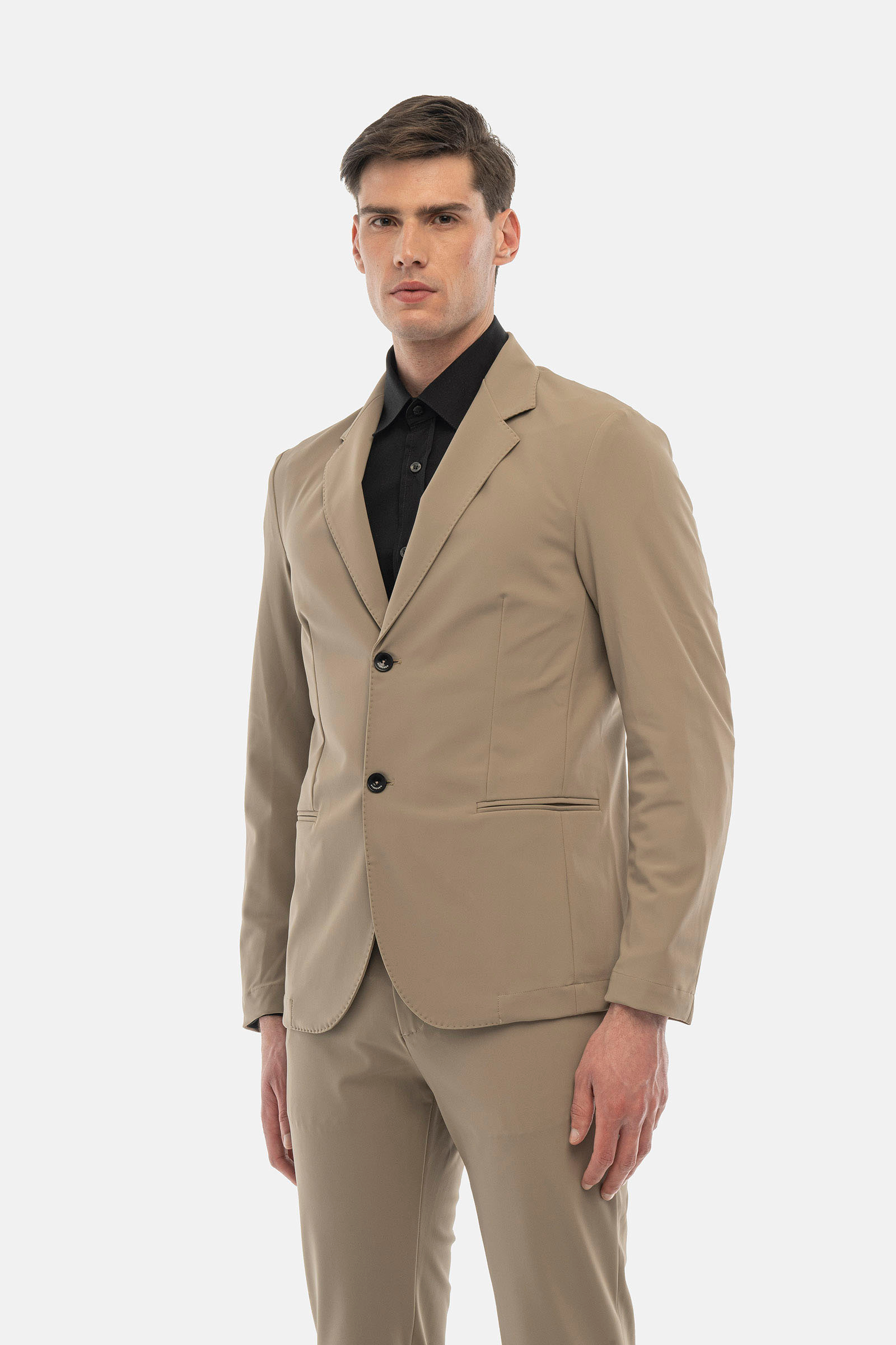 CLASSIC JACKET - BEIGE - Hydrogen - Luxury Sportwear