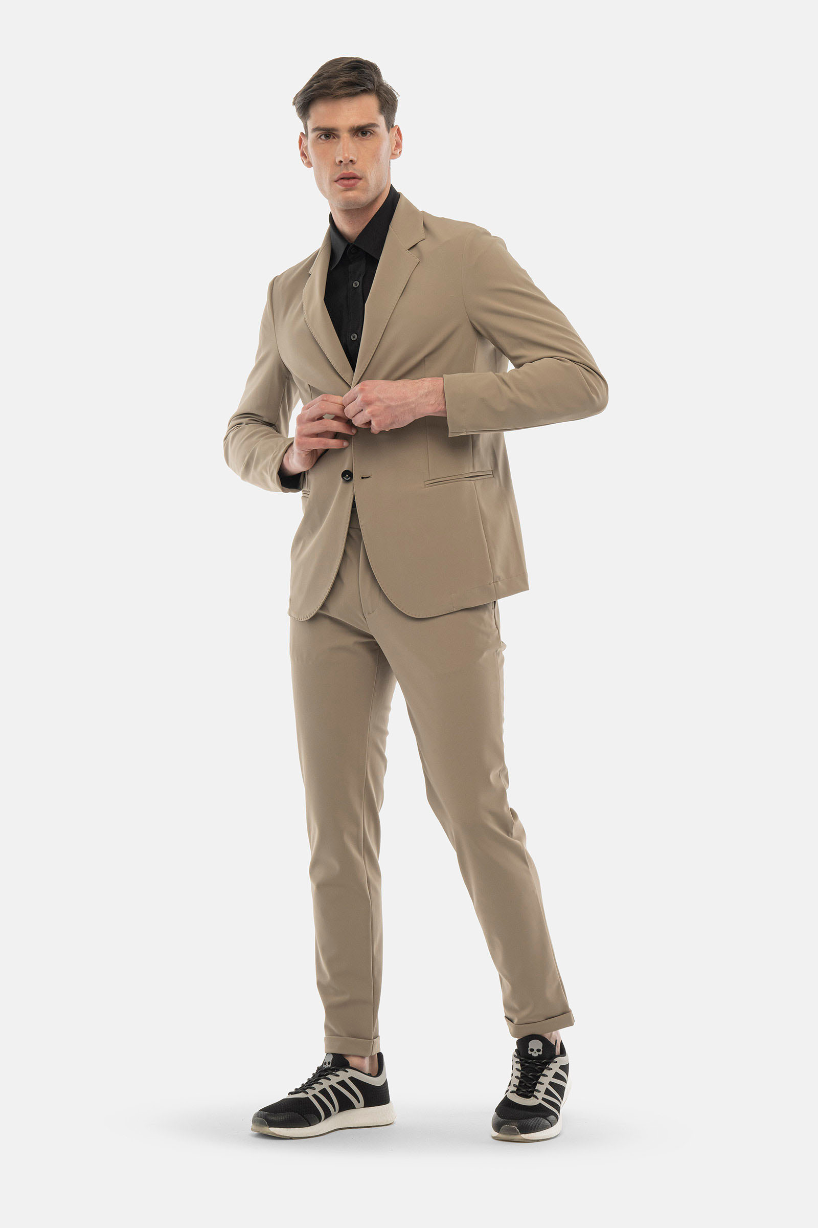 CLASSIC JACKET - BEIGE - Hydrogen - Luxury Sportwear
