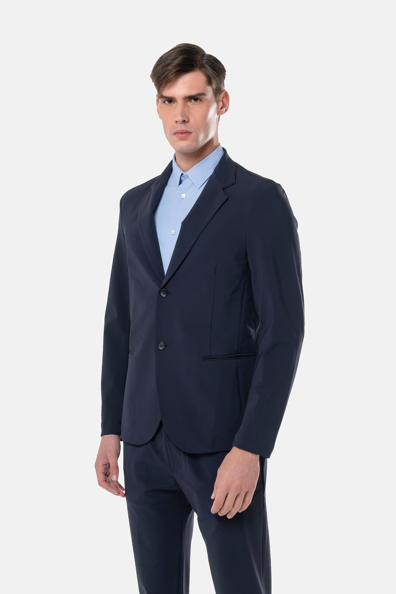 CLASSIC JACKET - BLUE - Hydrogen - Luxury Sportwear
