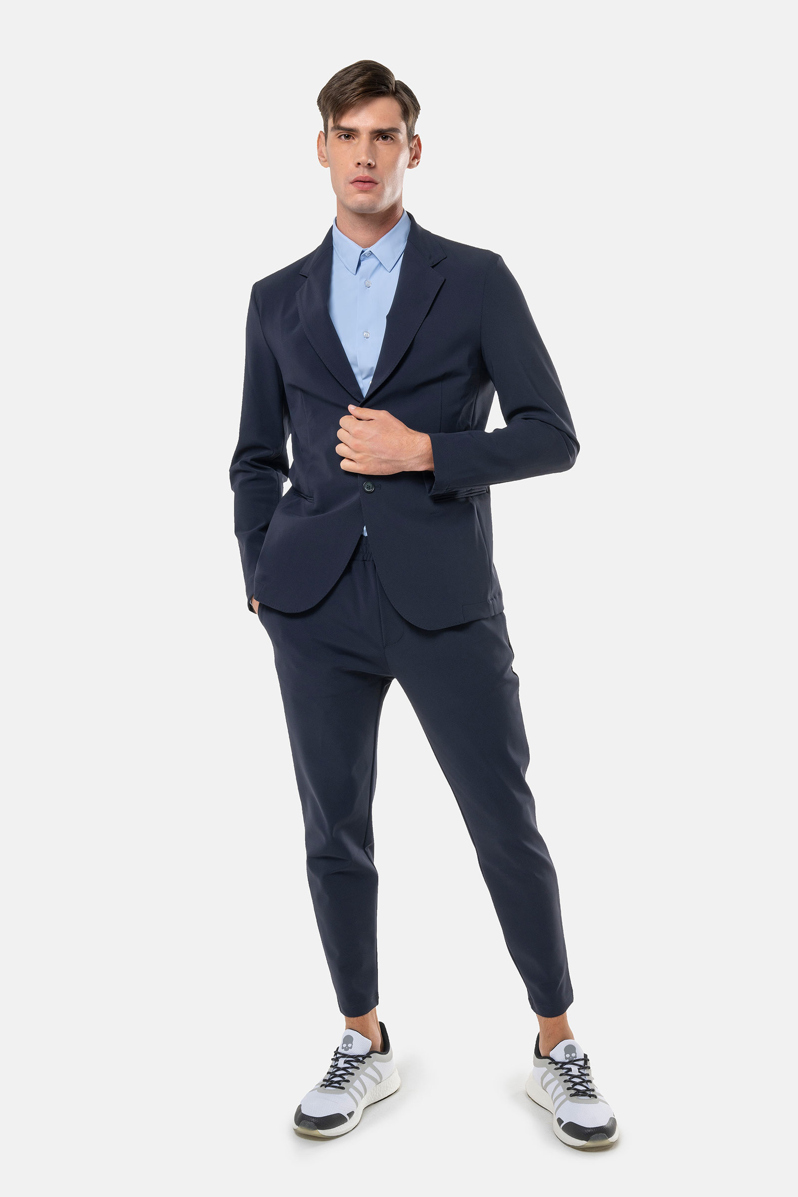 CLASSIC JACKET - BLUE - Hydrogen - Luxury Sportwear