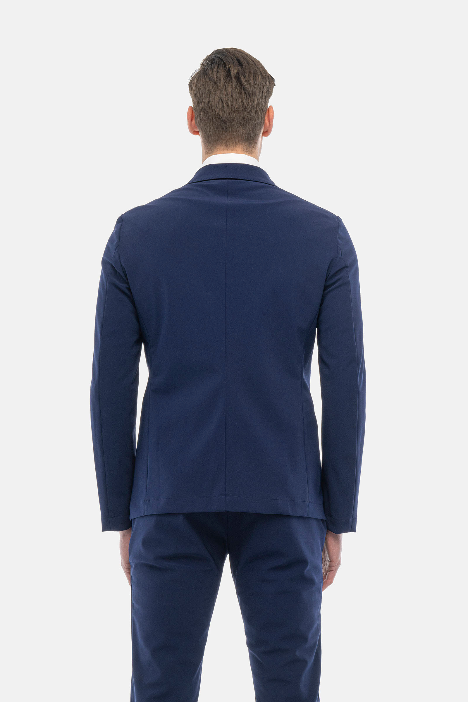 PEACK LAPEL JACKET - BLUE - Hydrogen - Luxury Sportwear