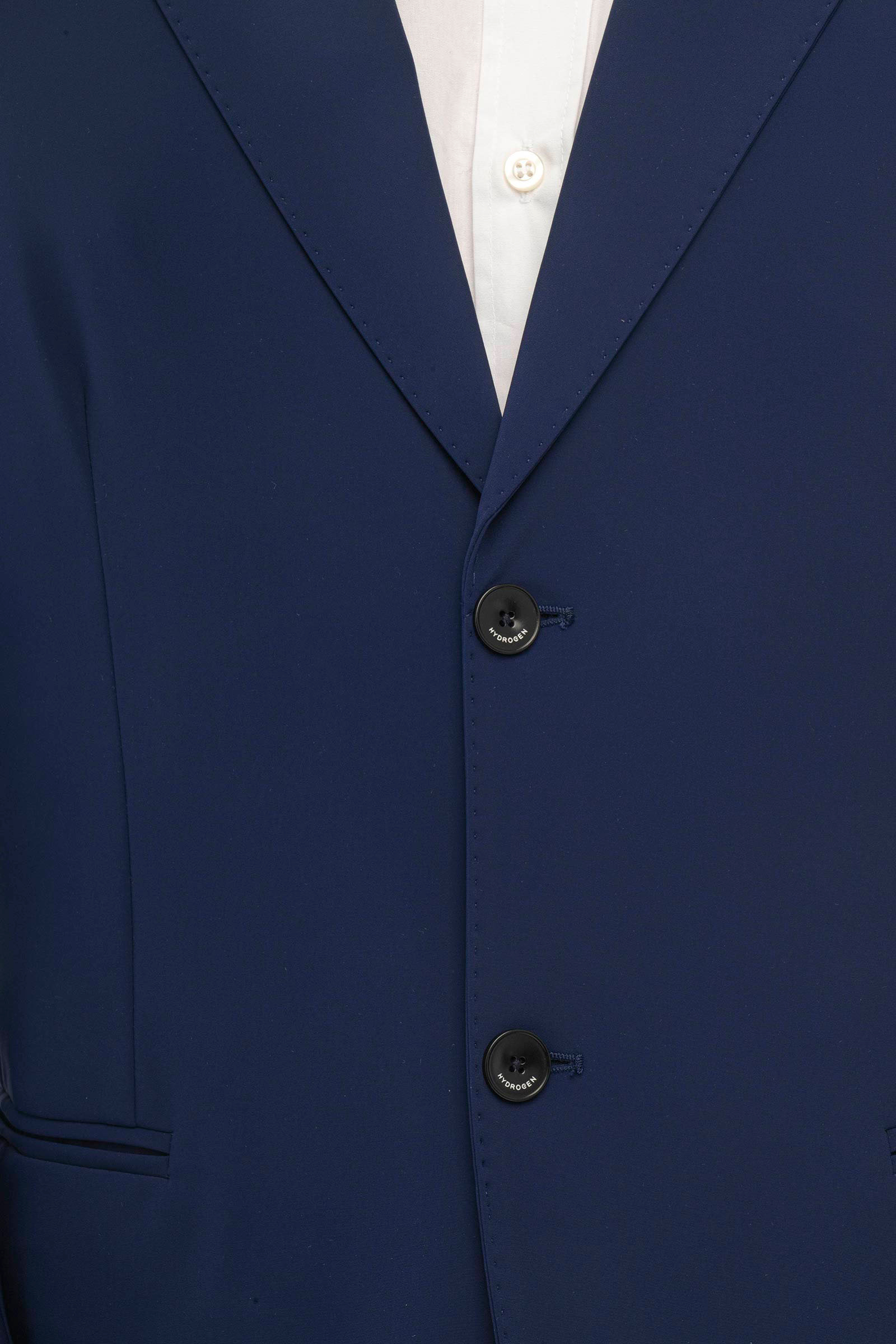 PEACK LAPEL JACKET - BLUE - Hydrogen - Luxury Sportwear