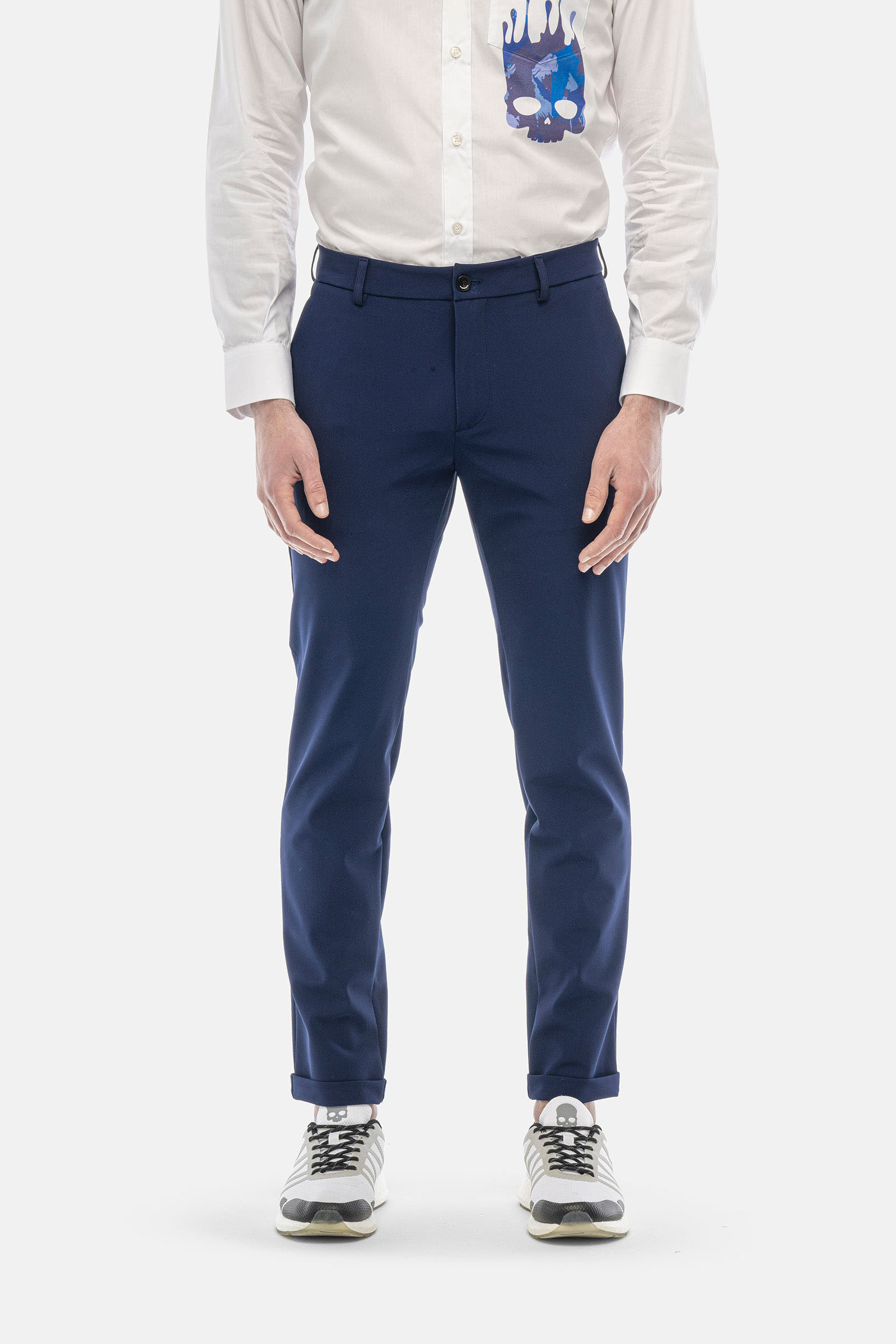 CLASSIC PANTS - BLUE - Hydrogen - Luxury Sportwear