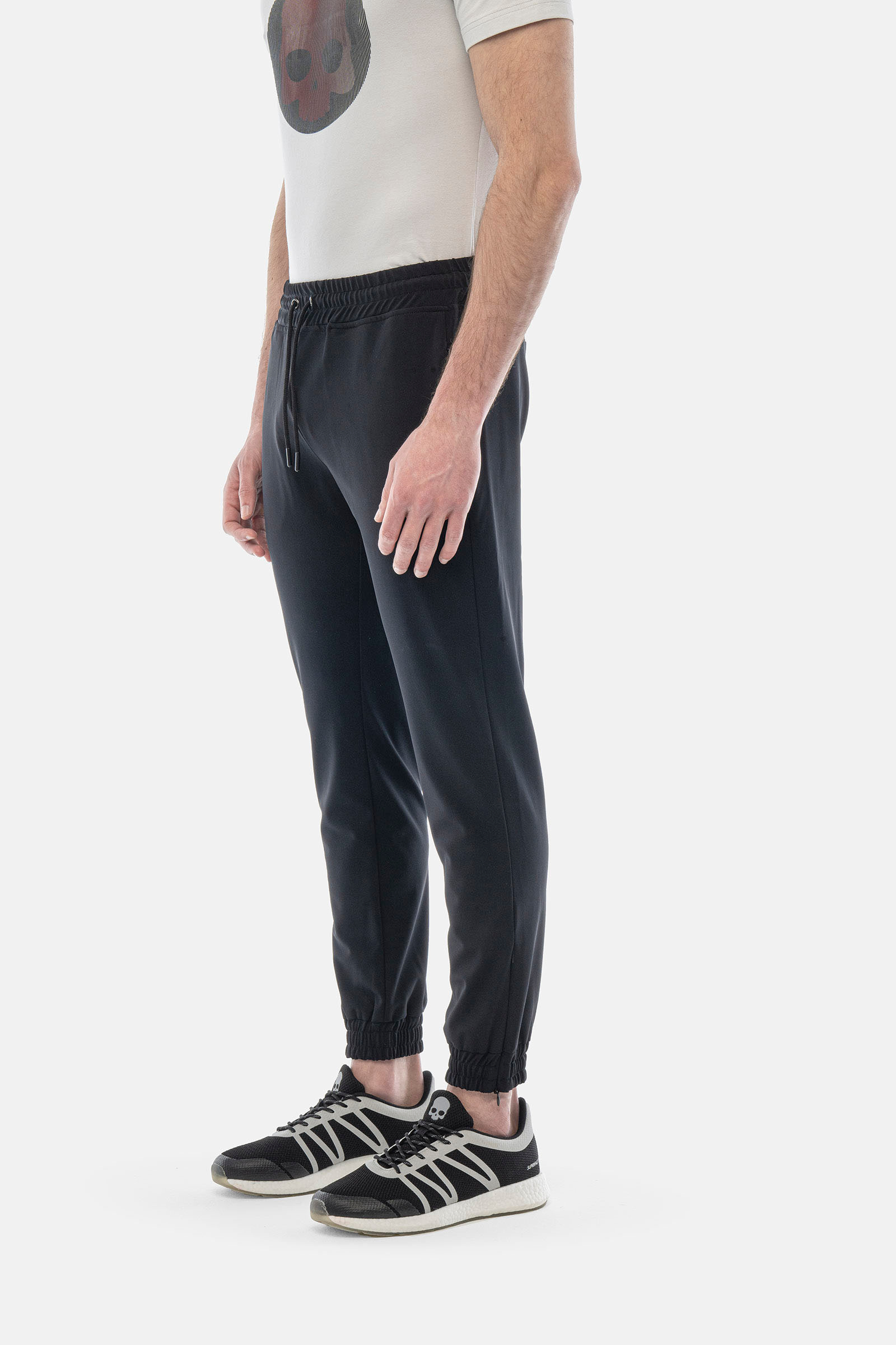 TECH PANTS - BLACK - Hydrogen - Luxury Sportwear