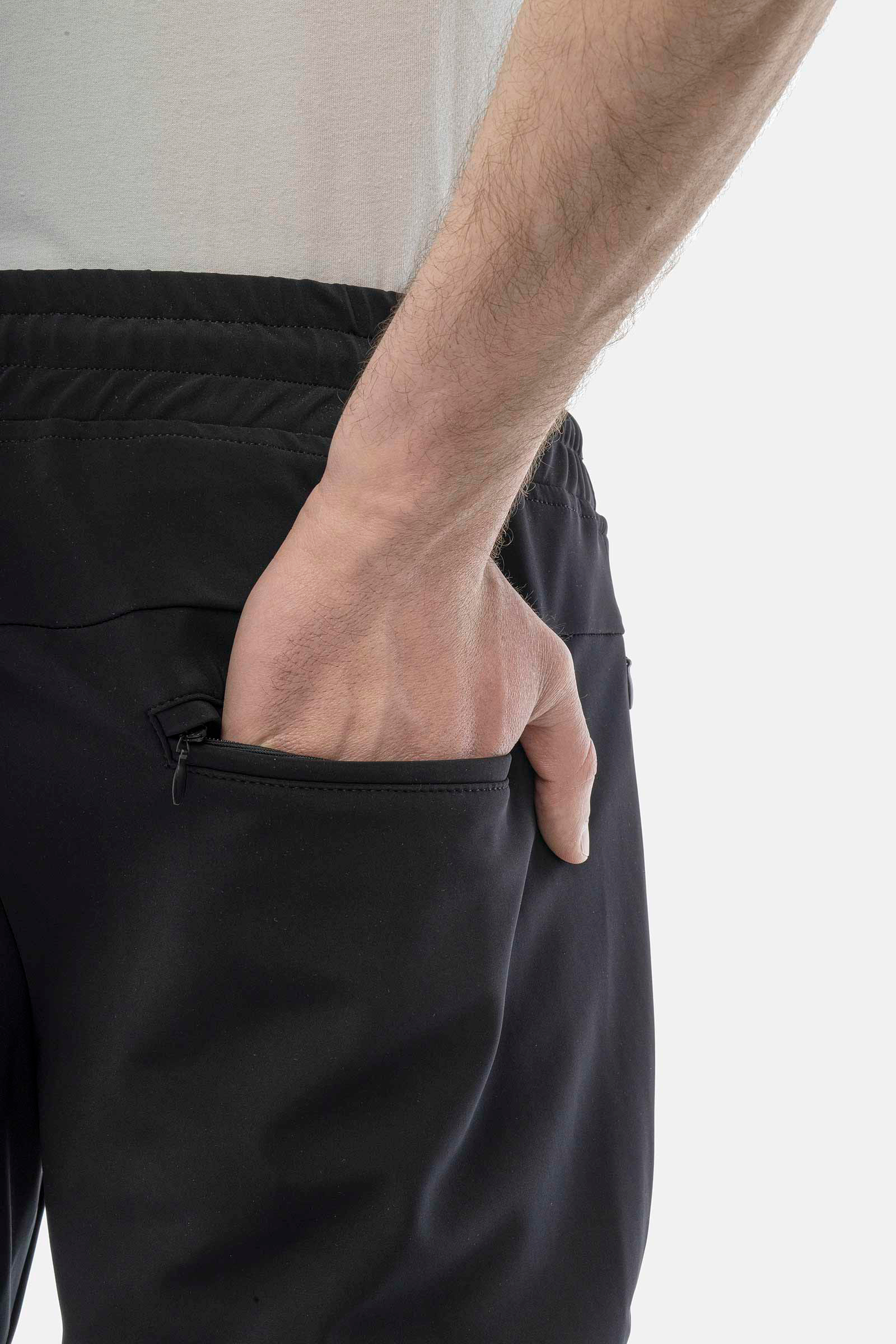 TECH PANTS - BLACK - Hydrogen - Luxury Sportwear