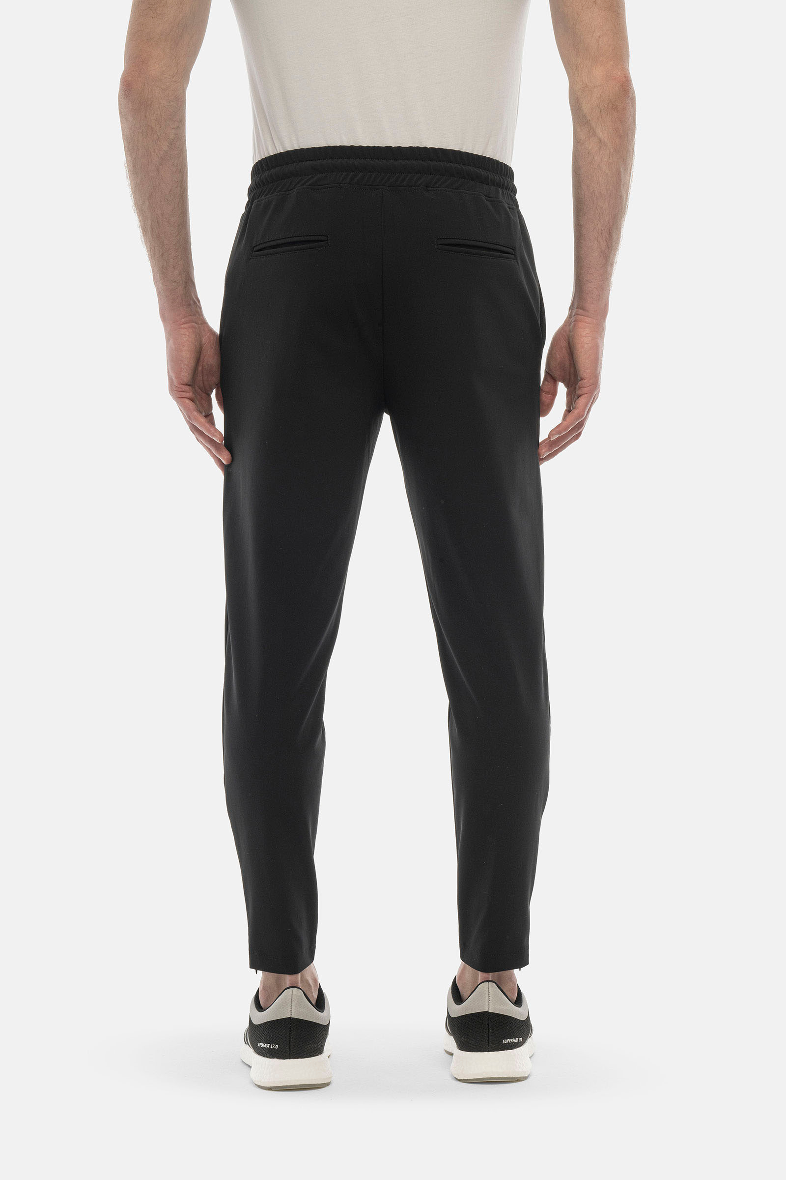 PANTS - BLACK - Hydrogen - Luxury Sportwear
