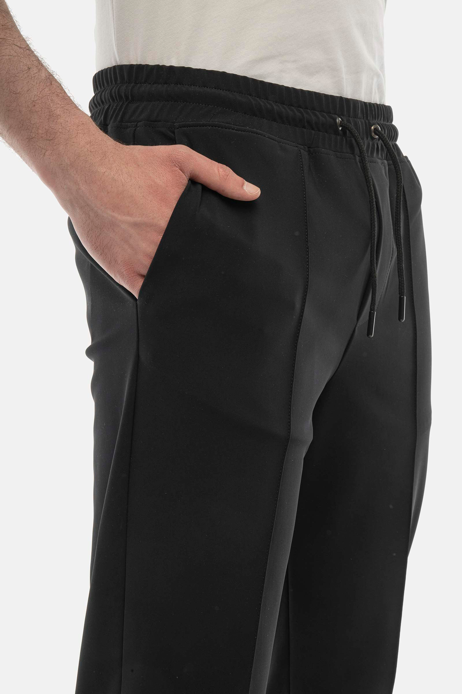 PANTS - BLACK - Hydrogen - Luxury Sportwear
