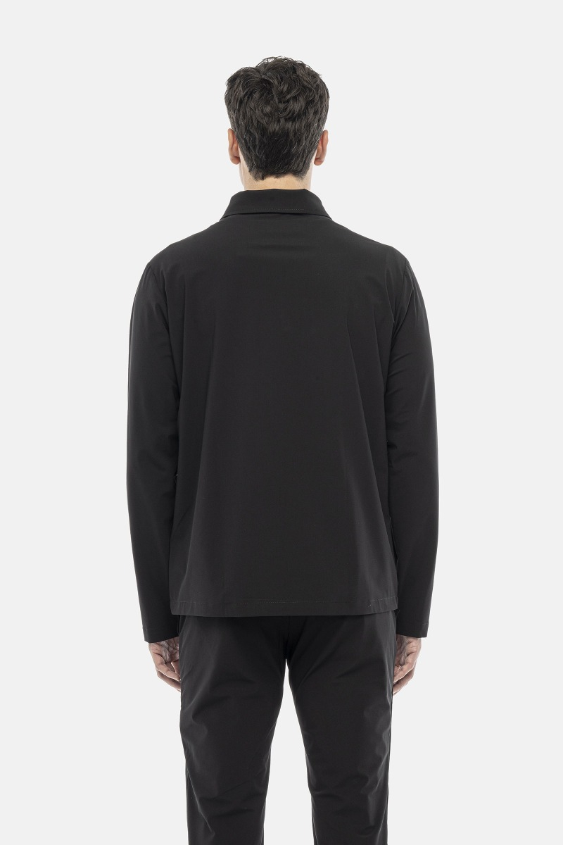 SHIRT JACKET - BLACK - Hydrogen - Luxury Sportwear
