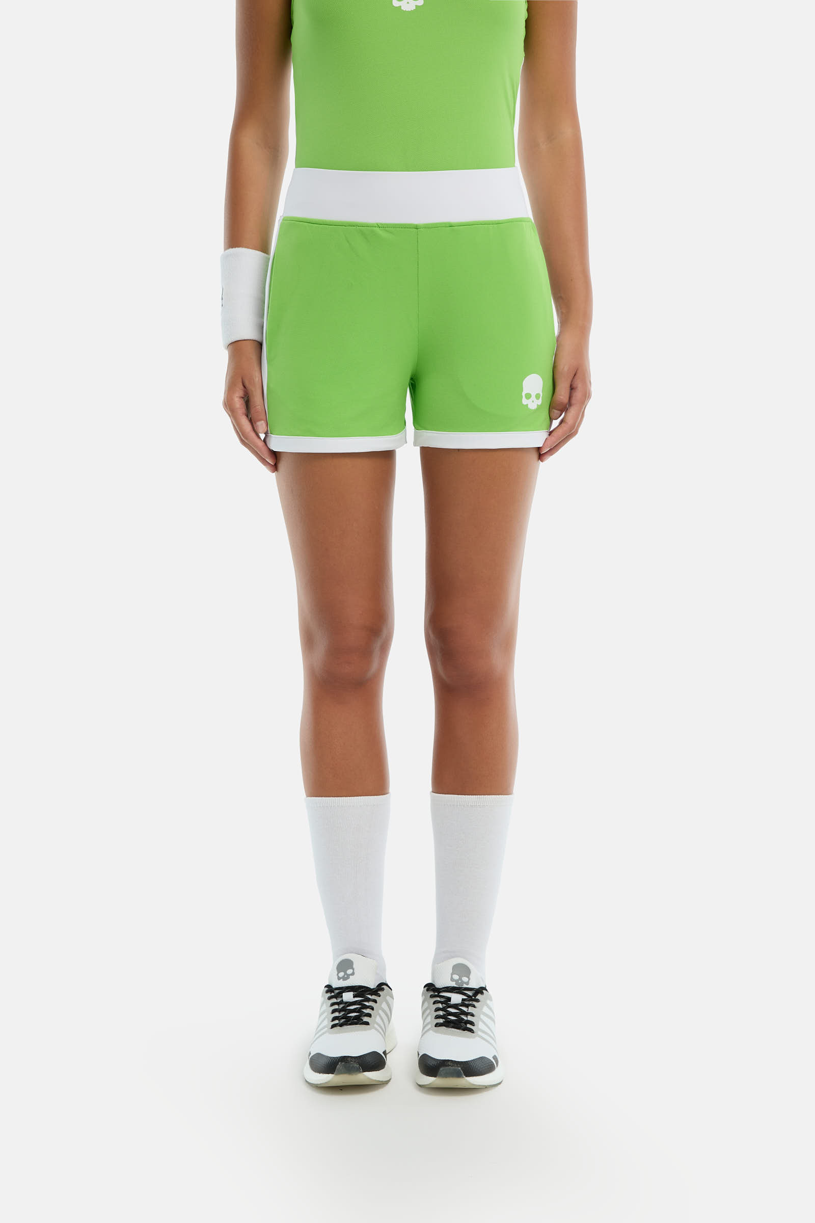 PANTALONCINI TECNICI MESH - WHITE - Abbigliamento sportivo | Hydrogen