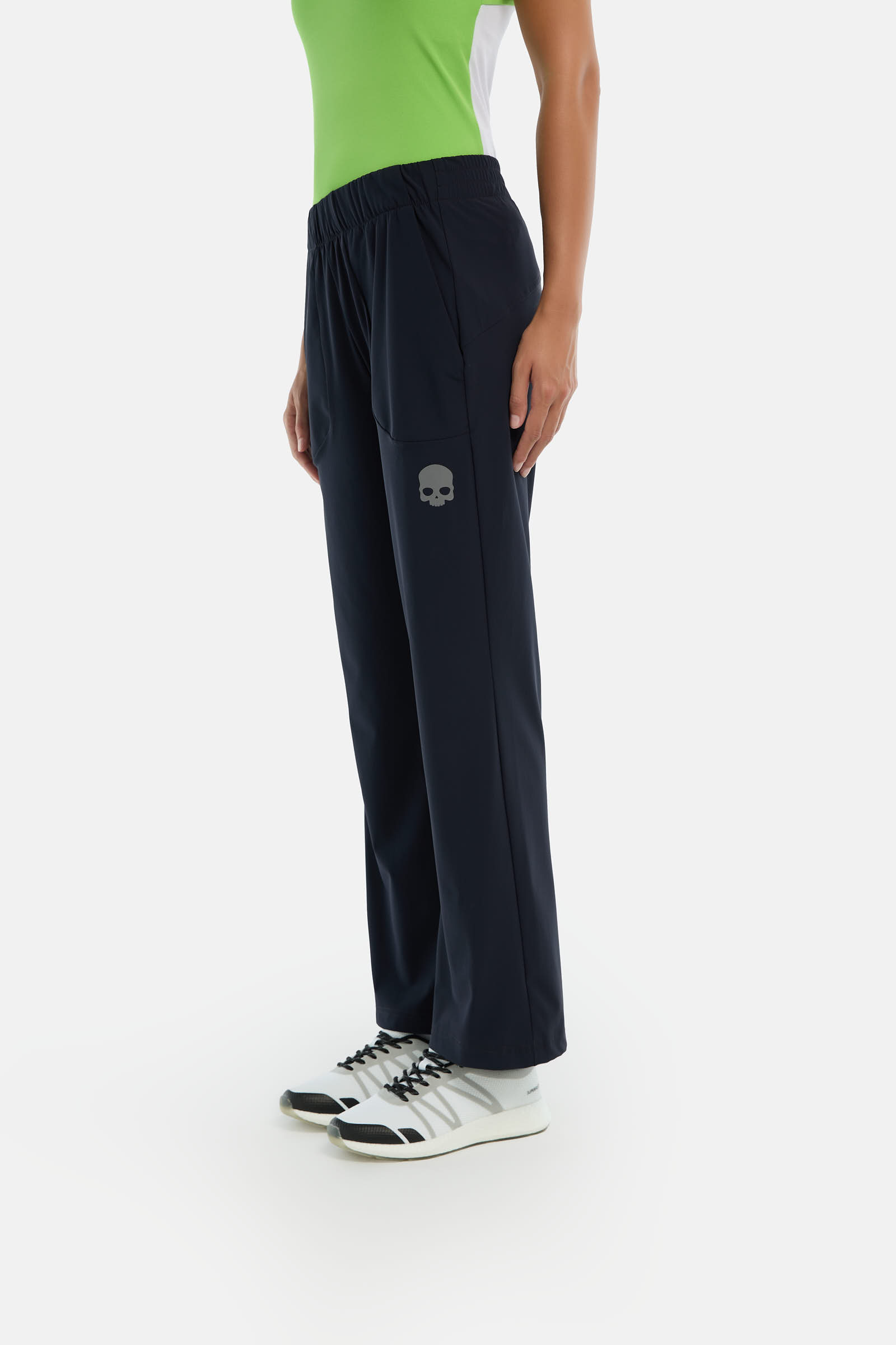TECH MESH PANTS SKULL - BLUE,YELLOW - Hydrogen - Luxury Sportwear