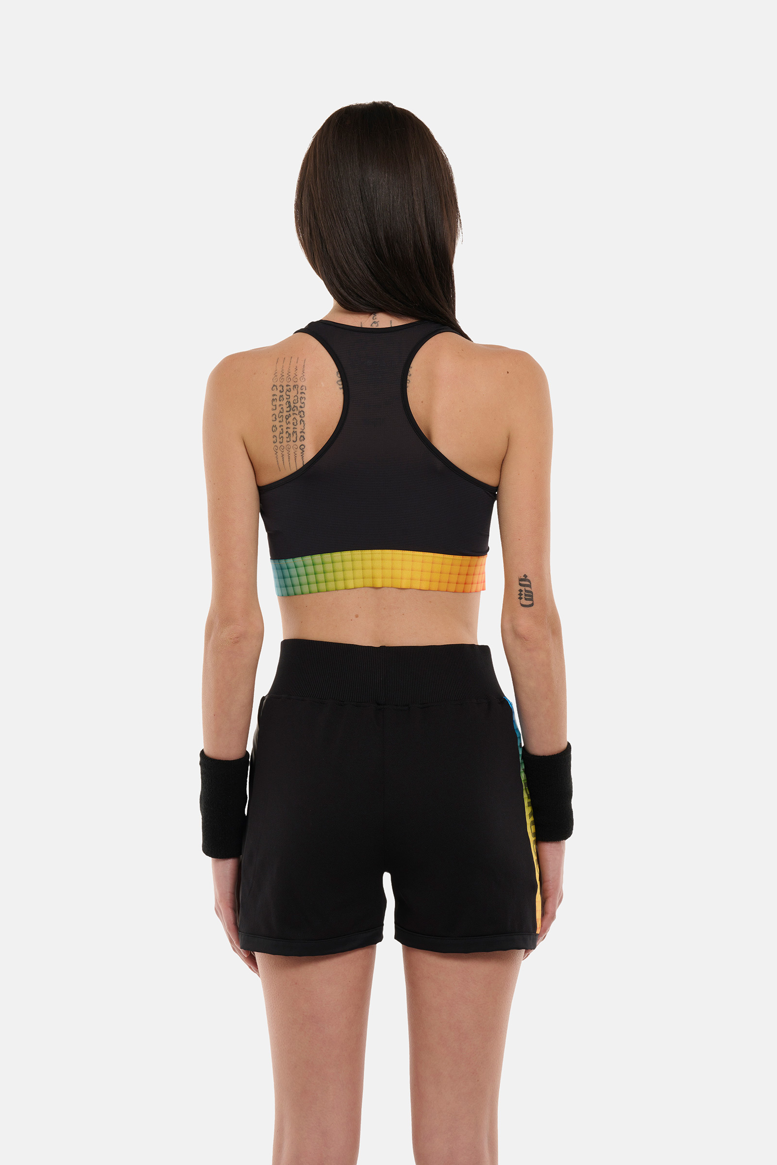 SPECTRUM TECH BRA - BLACK - Hydrogen - Luxury Sportwear