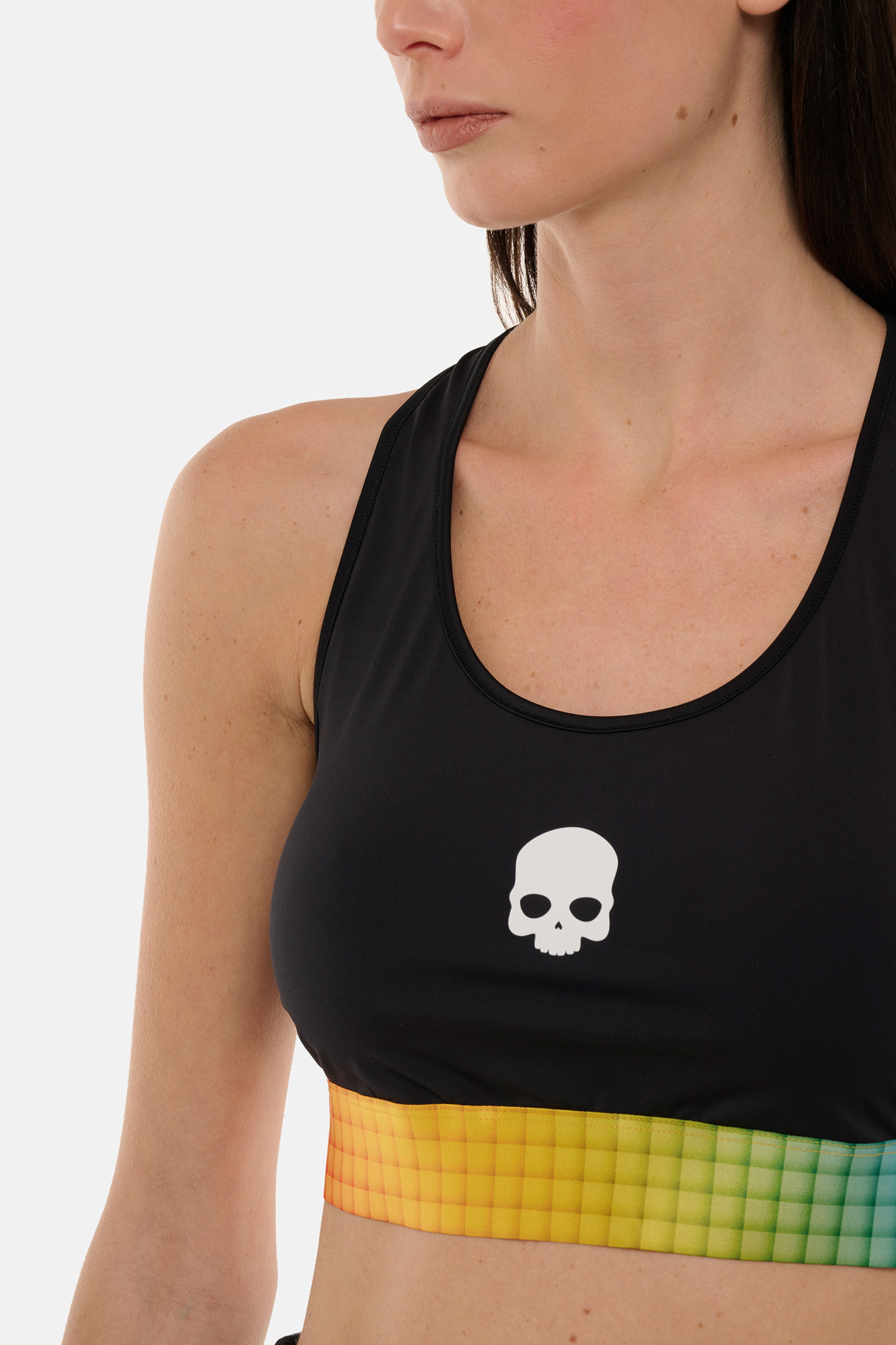 SPECTRUM TECH BRA - BLACK - Hydrogen - Luxury Sportwear