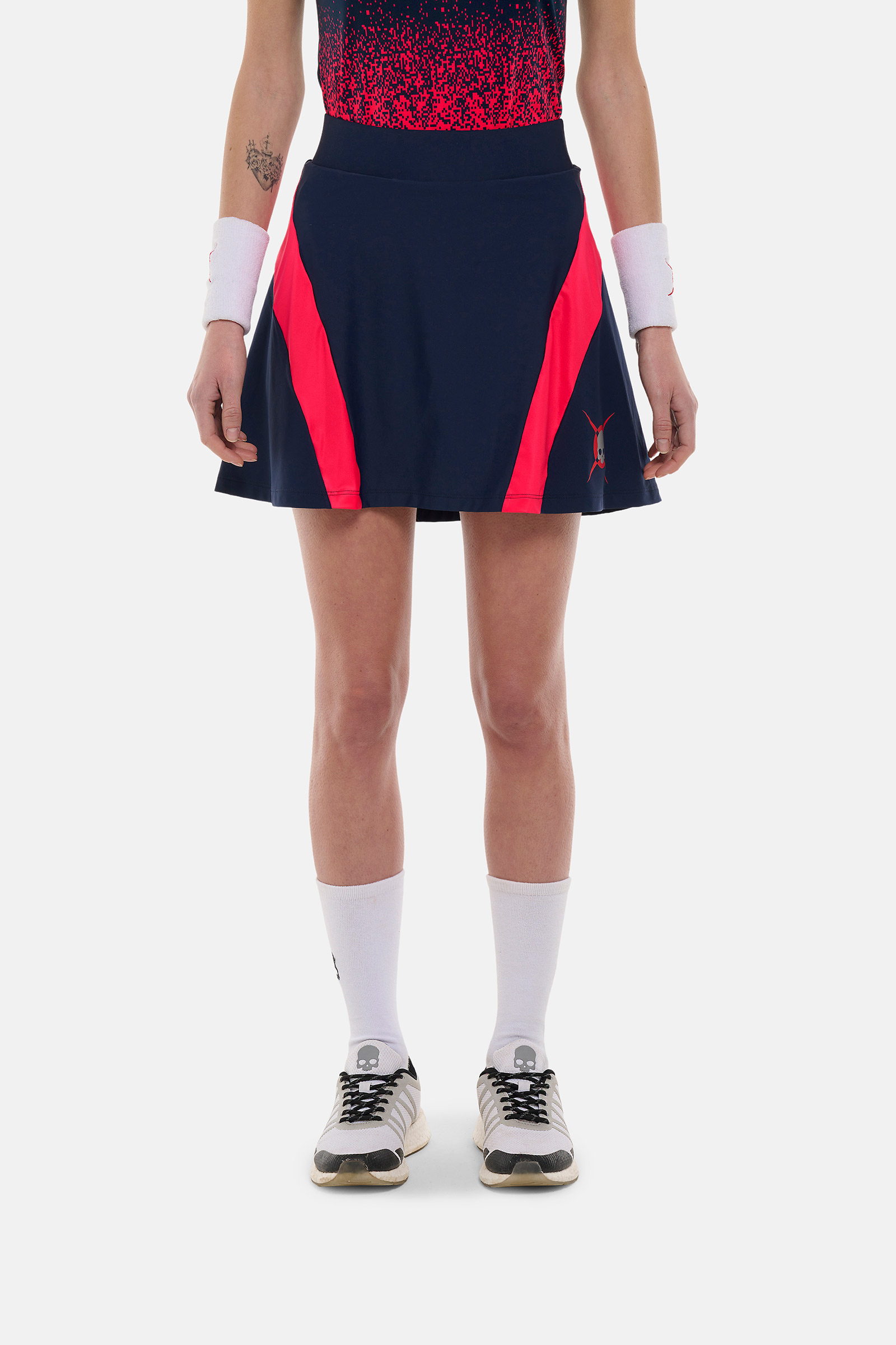 CRUMBLE TECH SKIRT HEROES BY HYDROGEN - Apparel - Hydrogen - Luxury Sportwear