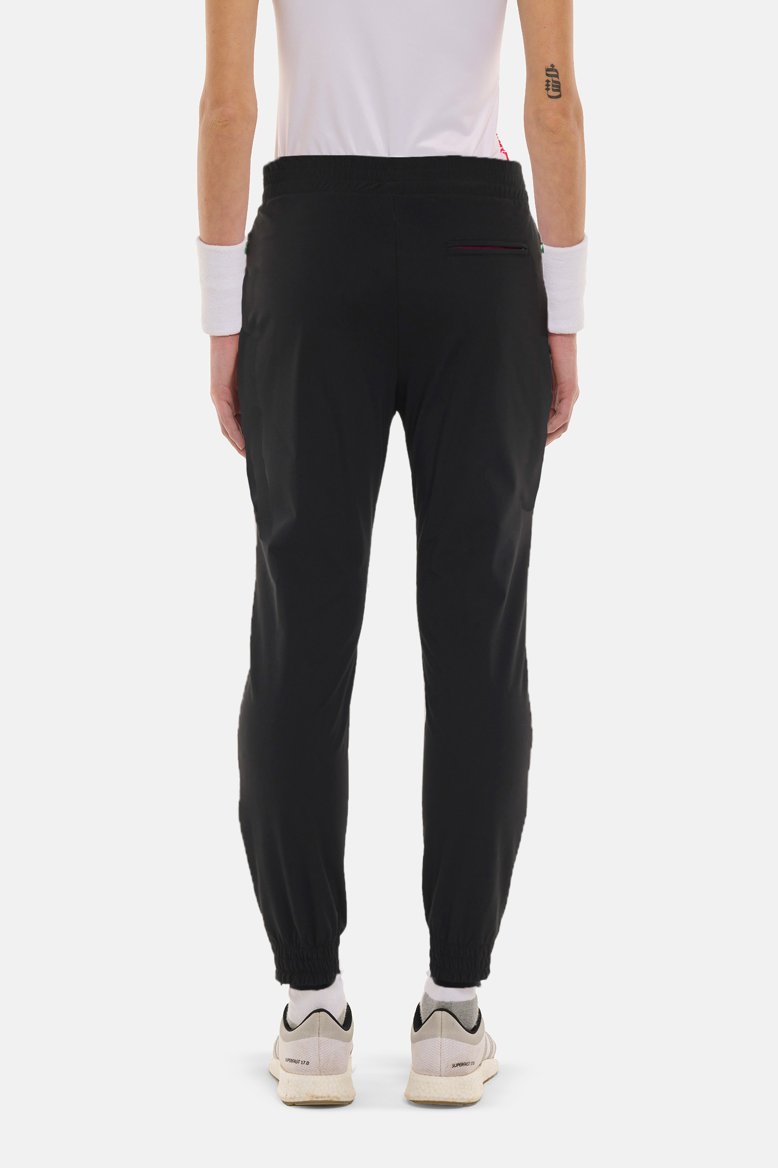 CRUMBLE TECH PANTS HEROES BY HYDROGEN - BLUE,FUCHSIA - Hydrogen - Luxury Sportwear